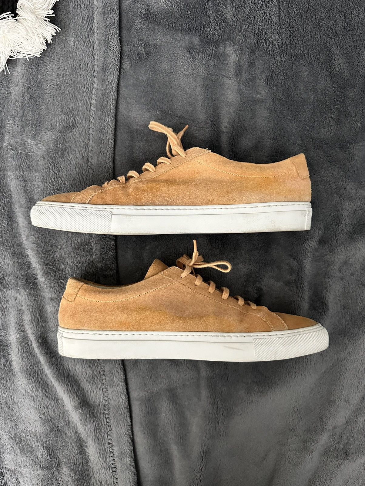 Common Projects × Designer Common Projects Achilles Low Suede Size US 8 / EU 41 - 3 Thumbnail