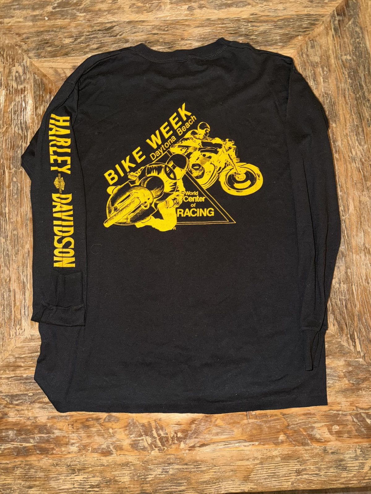 Harley Davidson 84’ Harley x Daytona long sleeve tri hit RARE Size US XL / EU 56 / 4 - 2 Thumbnail