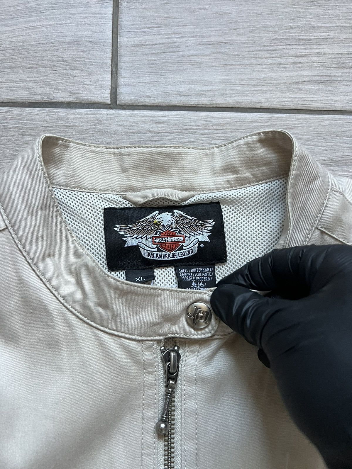 Harley Davidson Vintage Harley Davidson Jacket Big Embroidered Logo 90’s Size US L / EU 52-54 / 3 - 14 Thumbnail
