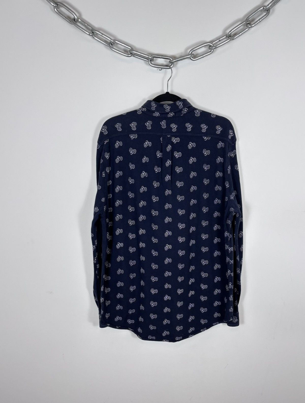 Ralph Lauren Ralph Lauren Featherweight Mesh Men’s Bike Print Shirt Size US XL / EU 56 / 4 - 11 Thumbnail