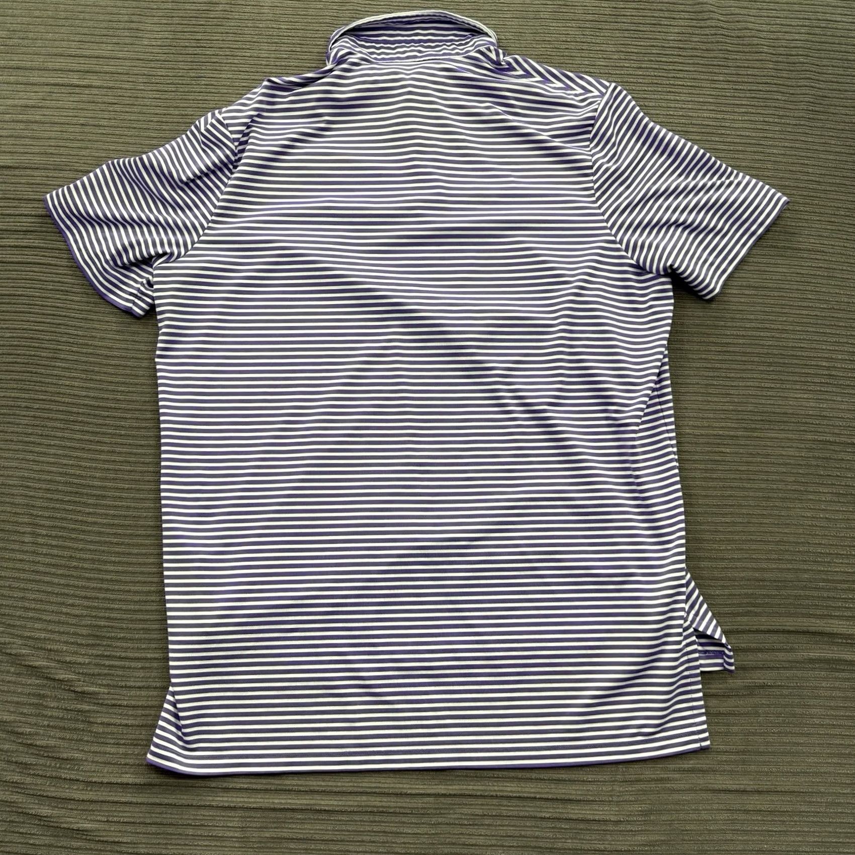 Ralph Lauren Ralph Lauren Performance Polo Shirt Men XL Multicolor Striped Short Sleeve Golf Polo Shirt Adidas? Size US XL / EU 56 / 4 - 2 Thumbnail