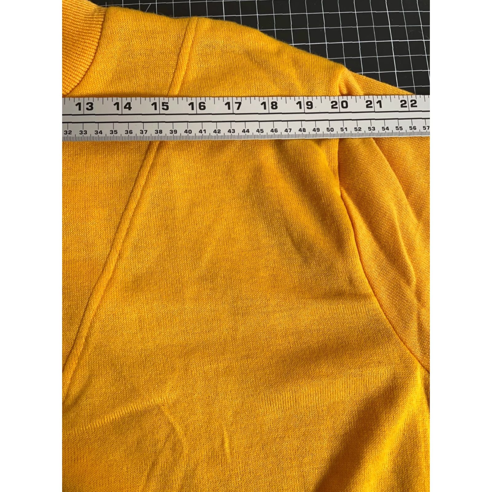 Vintage VINTAGE Country Touch Henley Sweater Adult XL Yellow Lightweight Acrylic 90s Mens Size US XL / EU 56 / 4 - 7 Thumbnail