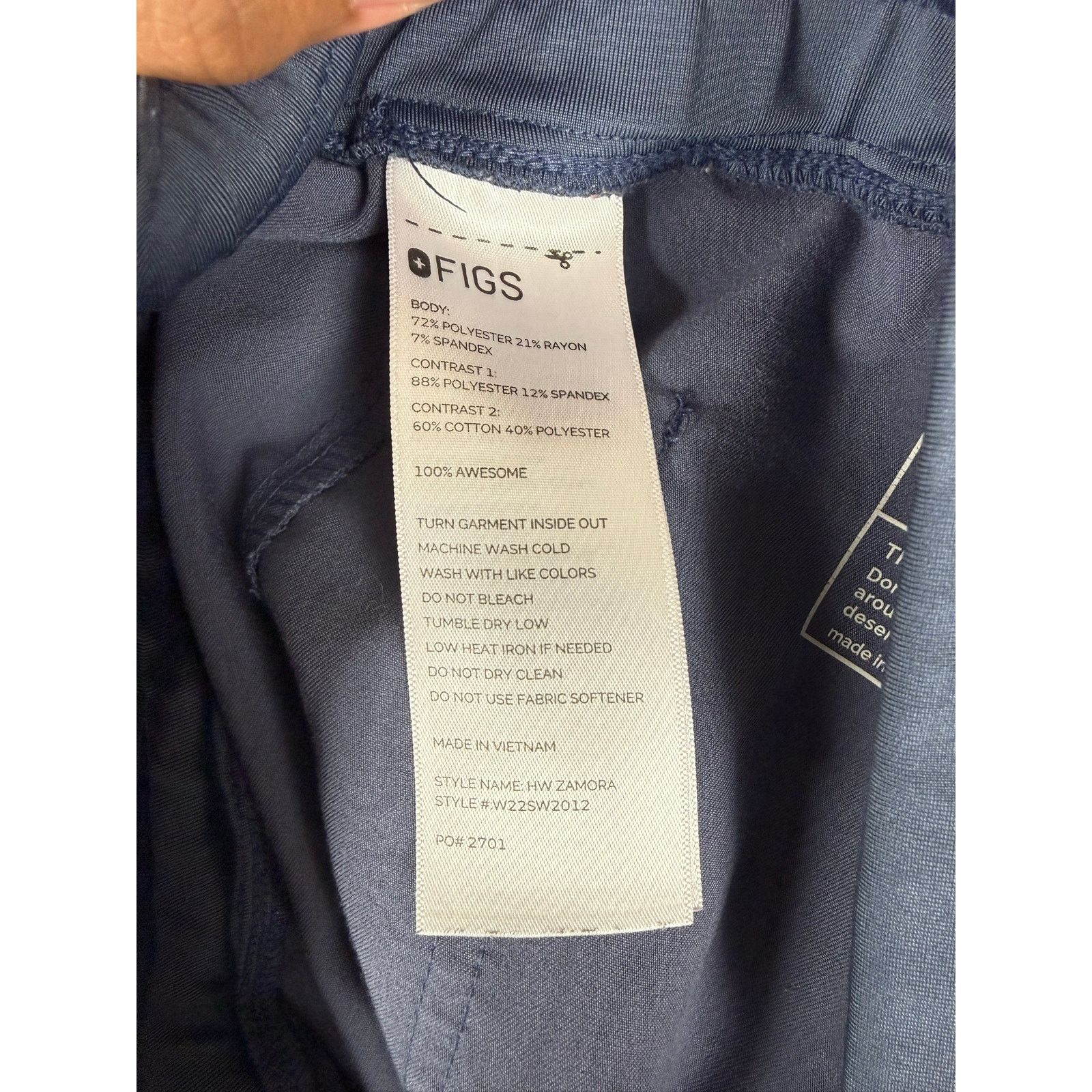 Other Figs Scrub Joggers - Size Large - Excellent Pre-Owned Size 28" / US 6 / IT 42 - 6 Thumbnail