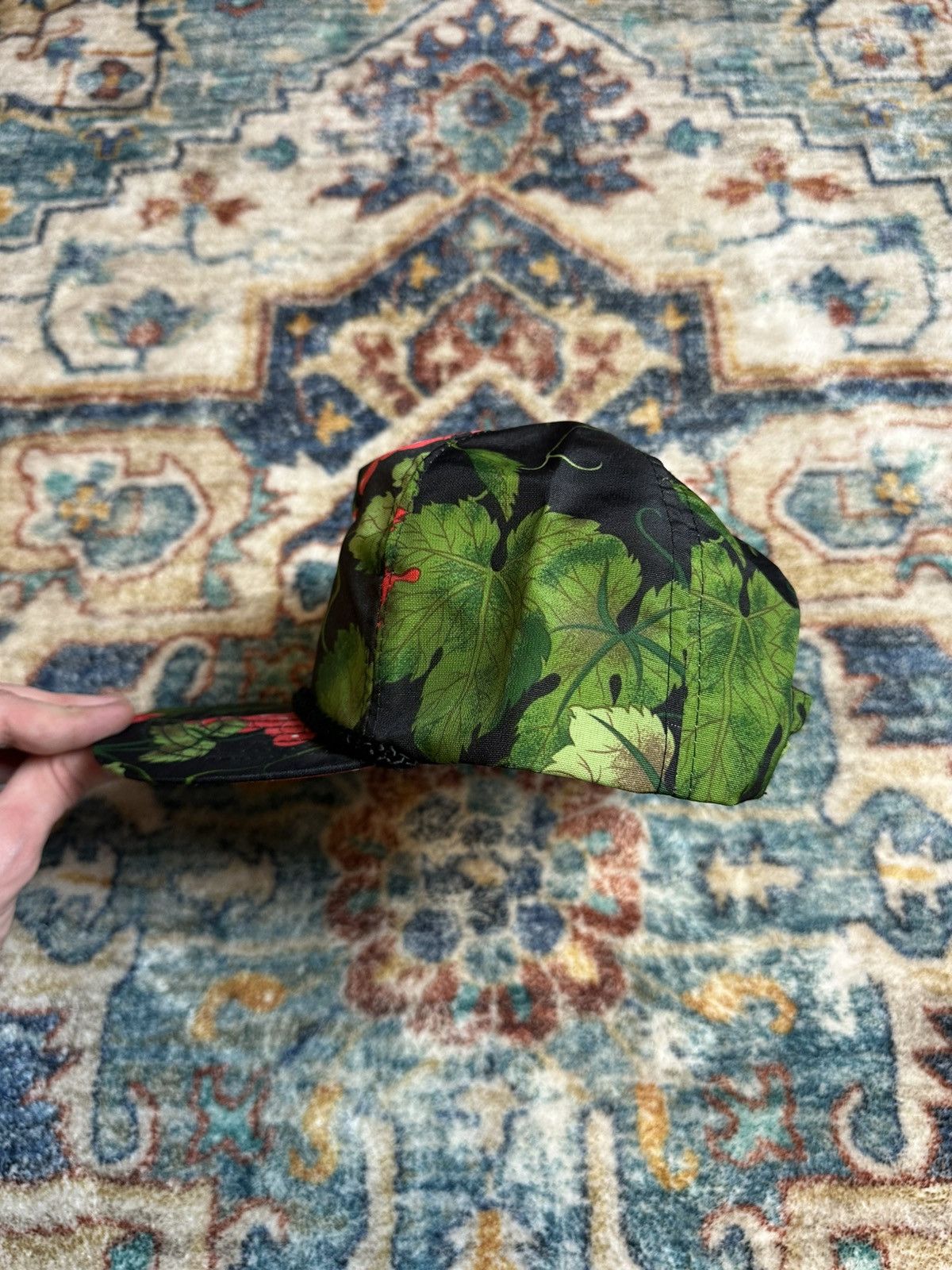 Vintage Vintage Western Wine Grapes All Over Print Snaoback Hat Size ONE SIZE - 2 Thumbnail