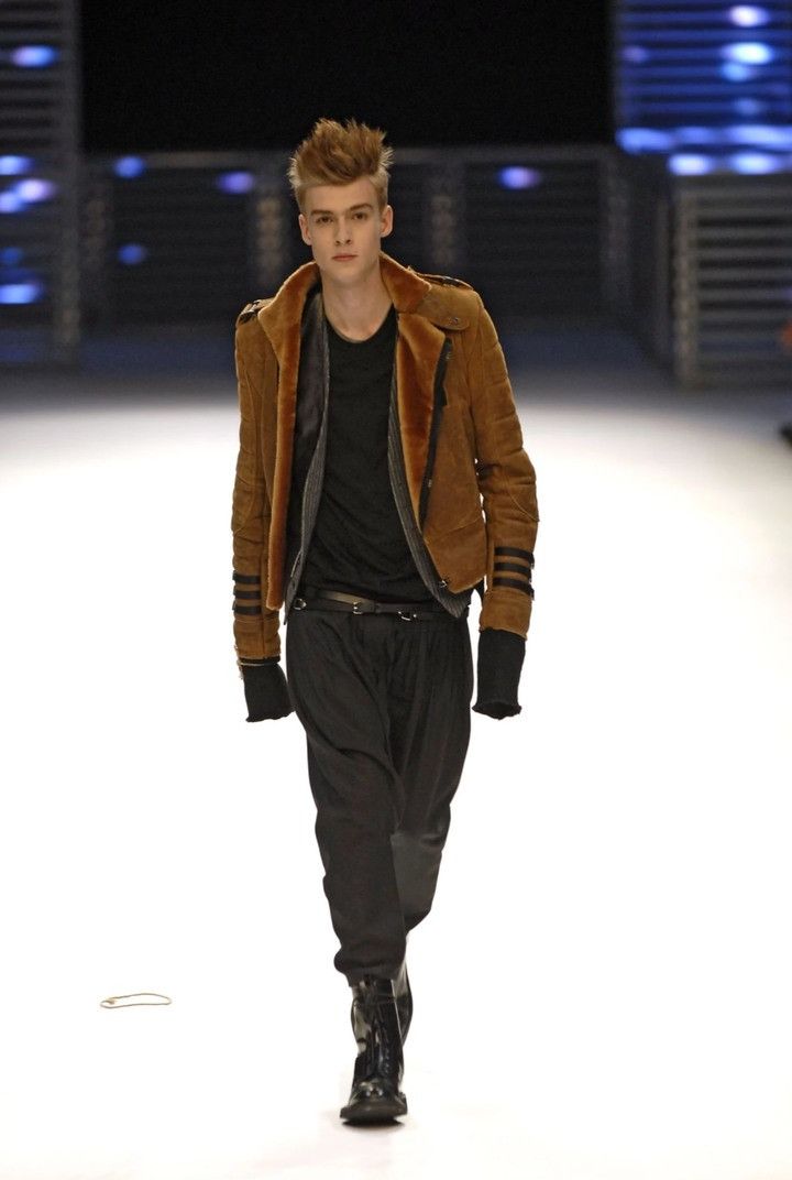 Dior F/W 2007 RUNWAY ARCHIVE SHEARLING JACKET BY HEDI SLIMANE Size US M / EU 48-50 / 2 - 1 Thumbnail