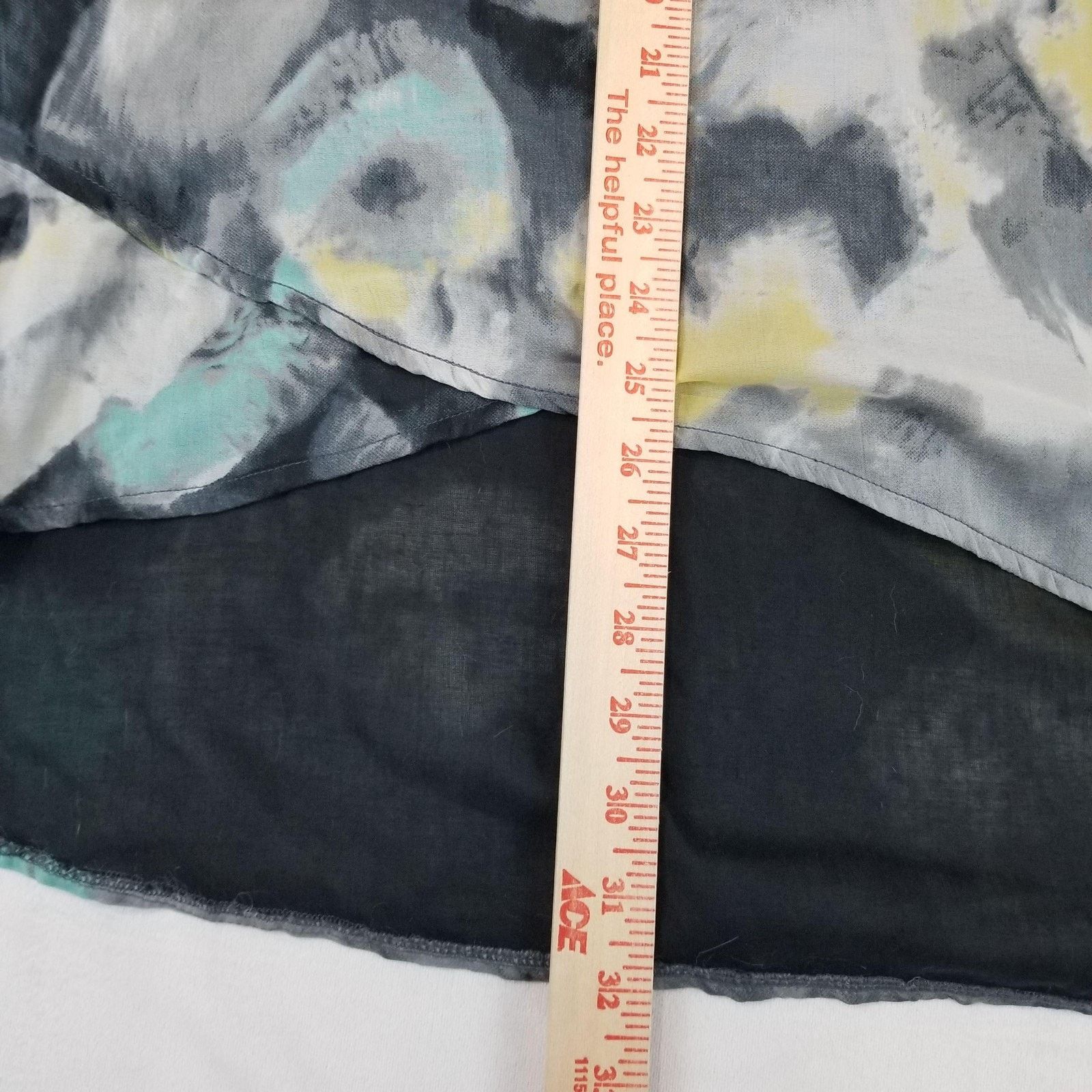 Other Parsley & Sage Tunic Top 2XL Floral Watercolor Art to Wear Size XXL / US 16-18 / IT 52-54 - 8 Thumbnail