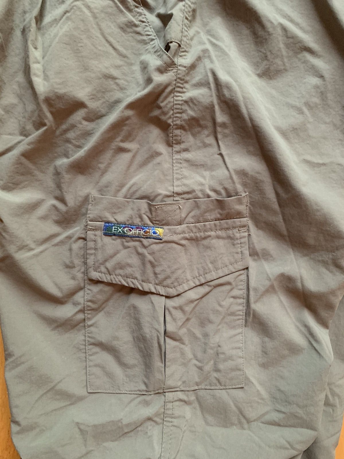 ExOfficio EXOFFICIO - Vintage Baggy Nylon Cargo Pants Size US 34 / EU 50 - 4 Thumbnail