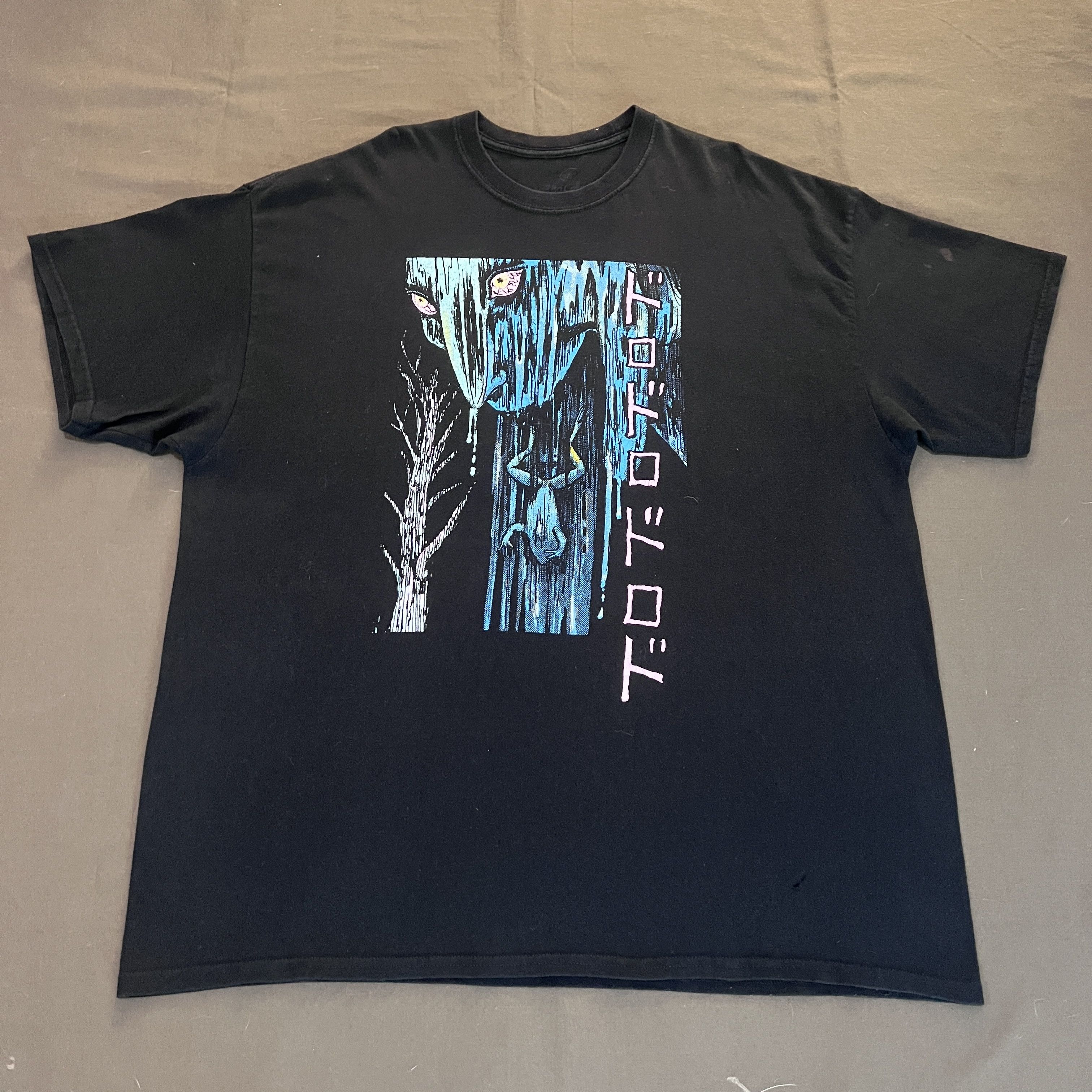 Anime × Cartoon Network × Japanese Brand Junji Ito collection Japanese Horror Anime Emo Tee 2XL Size US XXL / EU 58 / 5 - 4 Thumbnail