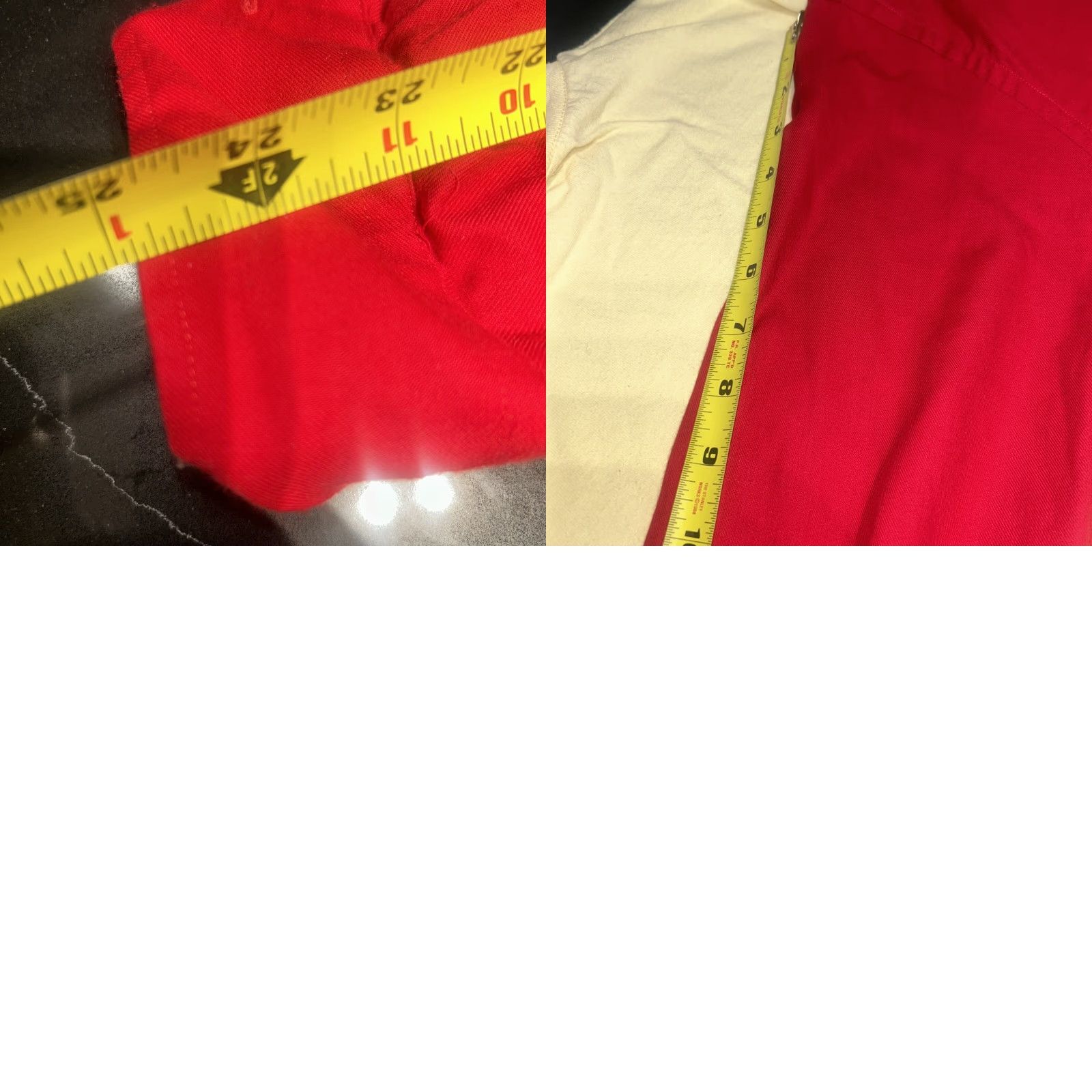 Vintage VTG 60s Lochlana Hathaway Red Wool Blend Shirt Long Sleeve Button-Front Large M Womens/Mens Rockabilly Vintage Shirt Size US M / EU 48-50 / 2 - 8 Thumbnail