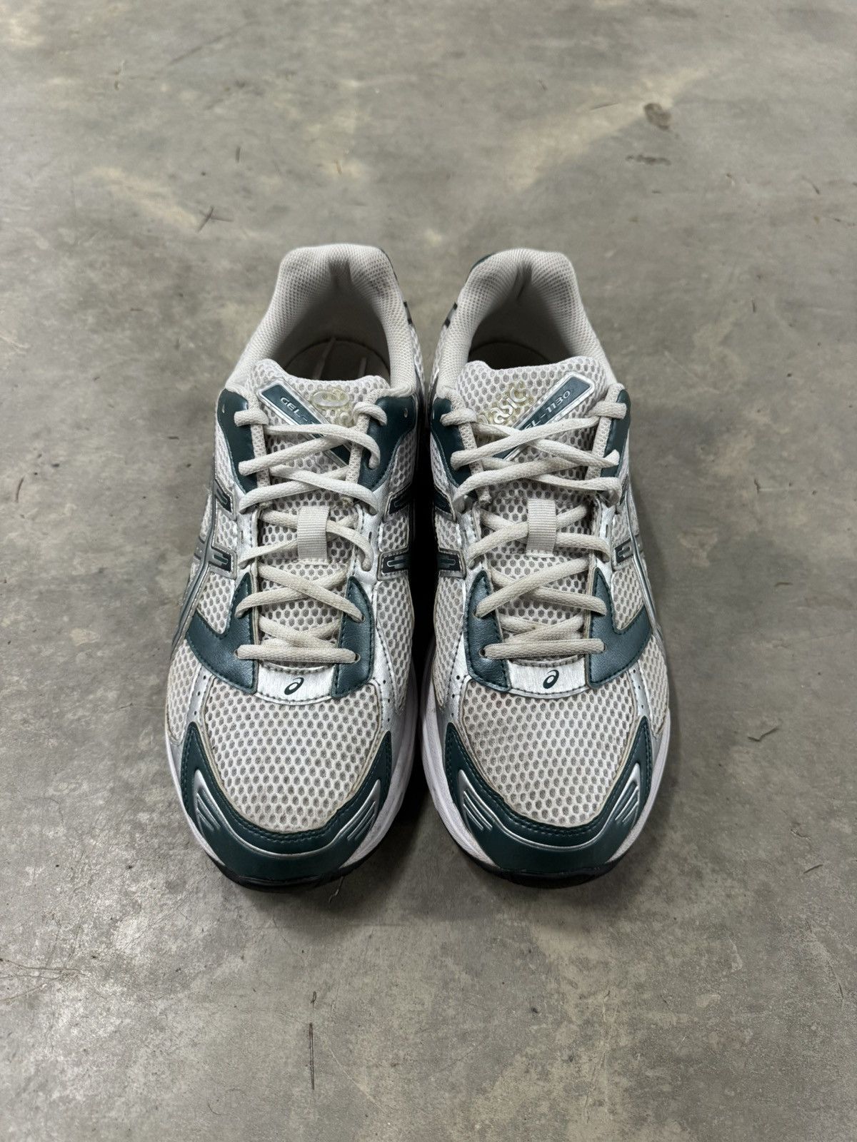 Asics Asics Gel 1130 White Emerald Green Size 11.5 Size US 11.5 / EU 44-45 - 4 Thumbnail