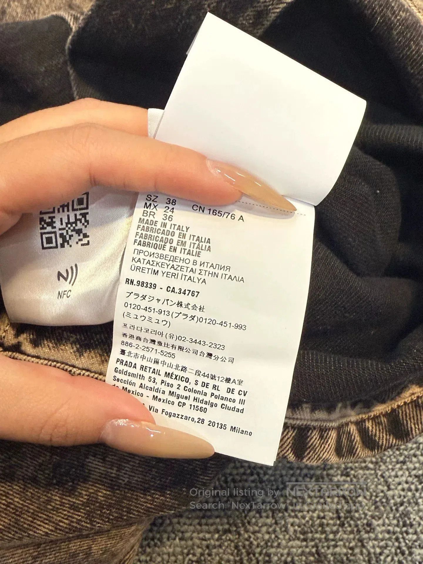 Miu Miu Miu Miu Vintage Denim Jacket. Size S / US 4 / IT 40 - 7 Thumbnail