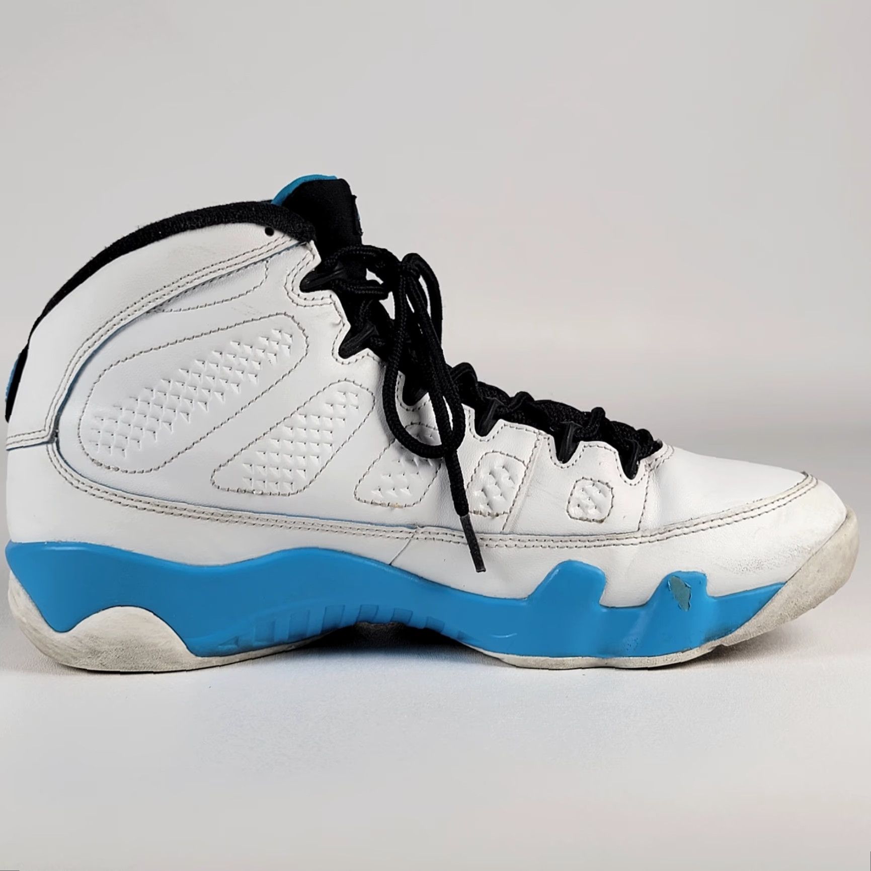 Jordan Brand Air Jordan 9 Retro Powder Blue /White FQ8992-101 Mens Size 9.5 US/43 EU Size ONE SIZE - 6 Thumbnail