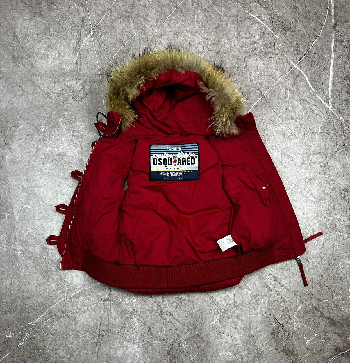 Dsquared2 Dquared2 Canada Puffer Vest Ski Arhive Size XS / US 0-2 / IT 36-38 - 3 Thumbnail