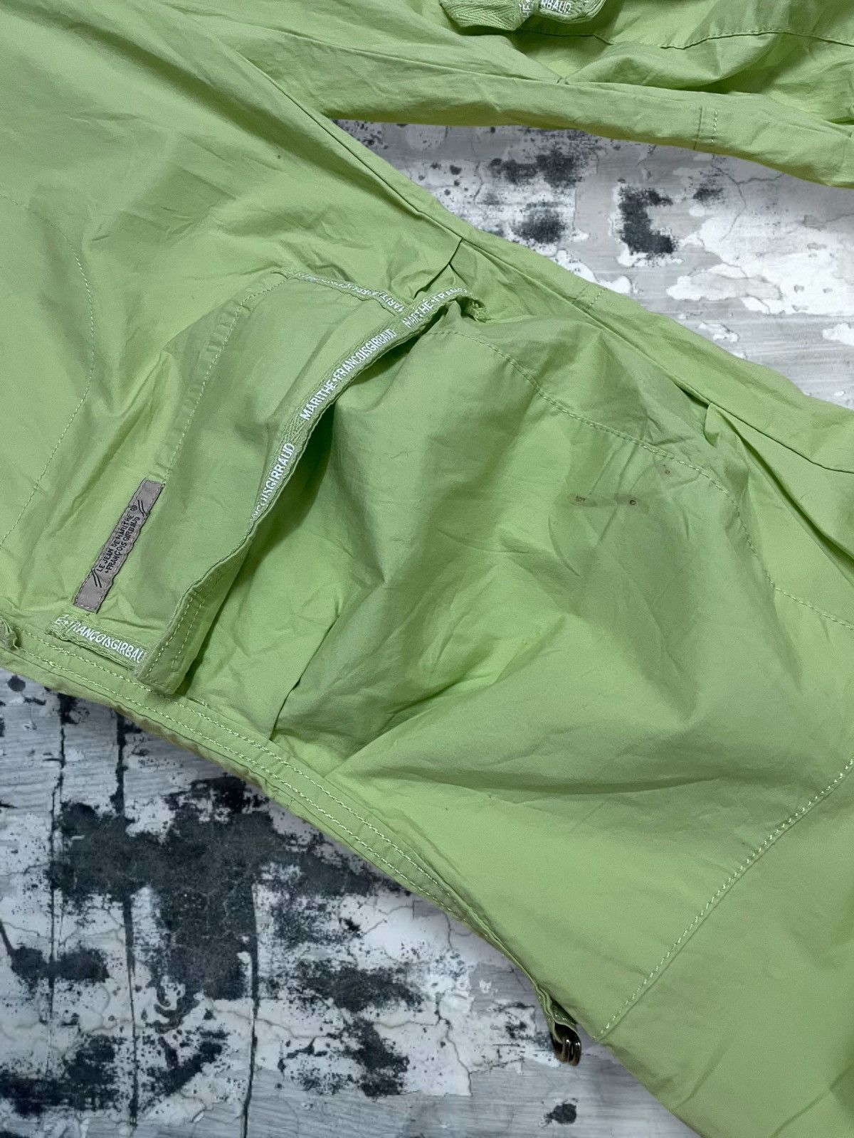 Marithe + Francois Girbaud Vintage Og 1990s Marithe Francois Girbaud Tactical Neon Pant Size US 33 - 8 Thumbnail