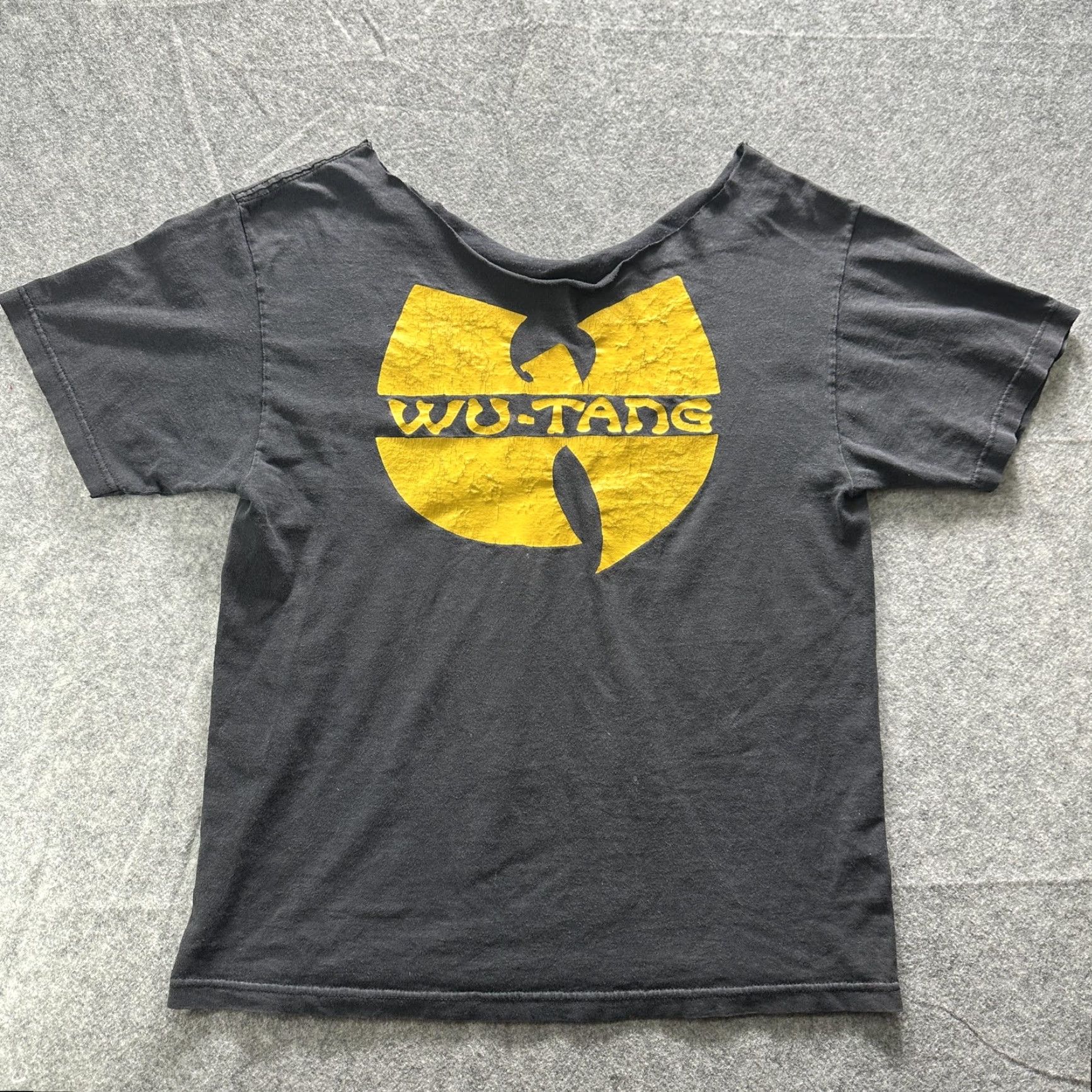Logo 7 VINTAGE Wu Tang Clan Shirt Mens Medium Black Yellow Logo Rap Tee Hip Hop Music Size US L / EU 52-54 / 3 - 2 Thumbnail