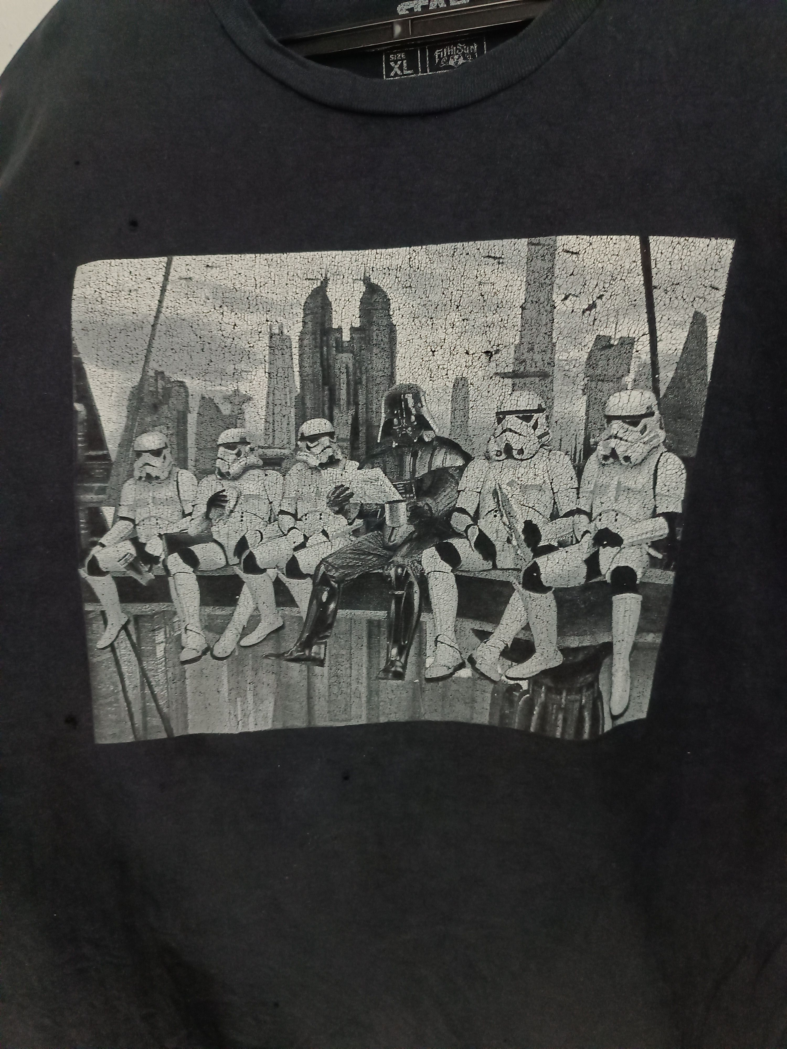 Other THRASHED FADED VINTAGE STAR WARS STORMTROOPERS VADER TEE Size US XL / EU 56 / 4 - 6 Thumbnail