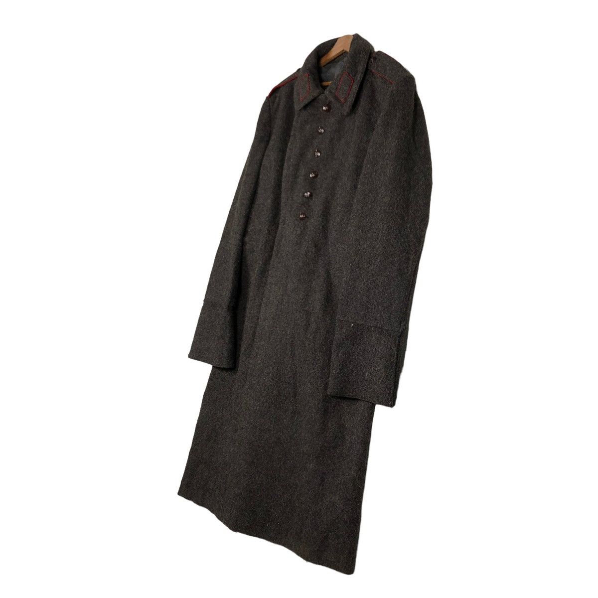 Vintage 🔥TRUE VINTAGE 1940’s LONG JACKET WOOL CANADIAN MILITARY Size US M / EU 48-50 / 2 - 3 Thumbnail