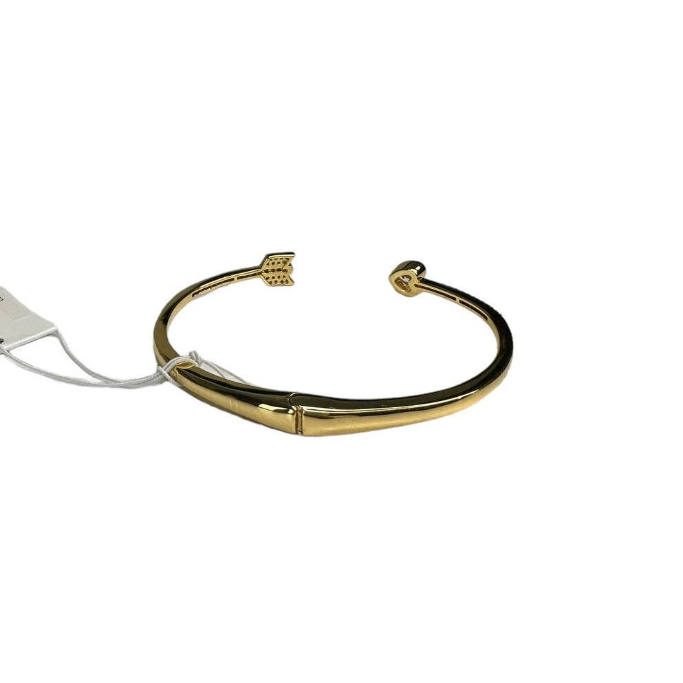 Kate Spade Kate Spade Open Hinged Cuff Heart Arrow Bracelet Size ONE SIZE - 4 Thumbnail
