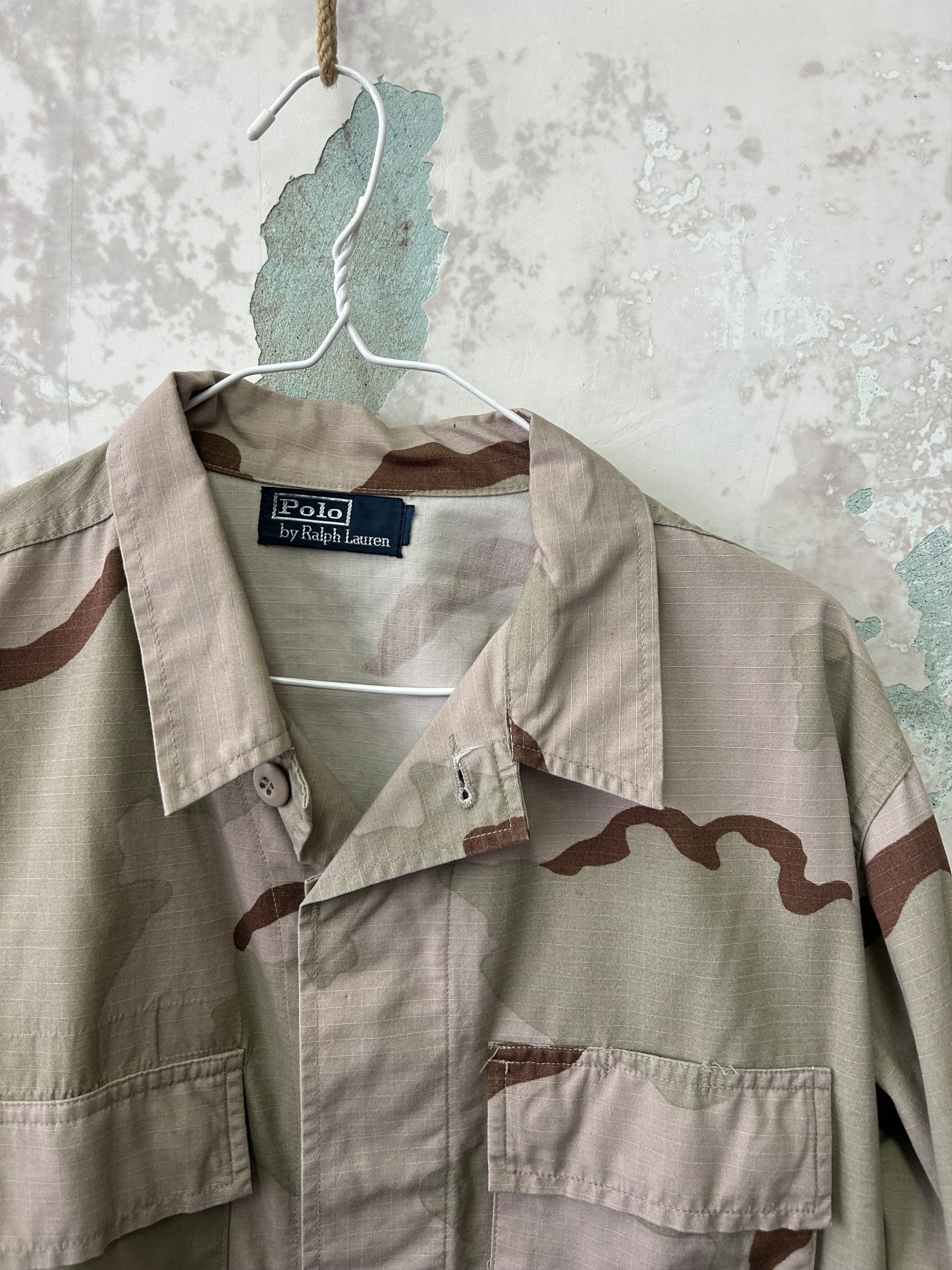Polo Ralph Lauren Polo Ralph Lauren Woodland Camo Denim Jacket Size US M / EU 48-50 / 2 - 3 Thumbnail