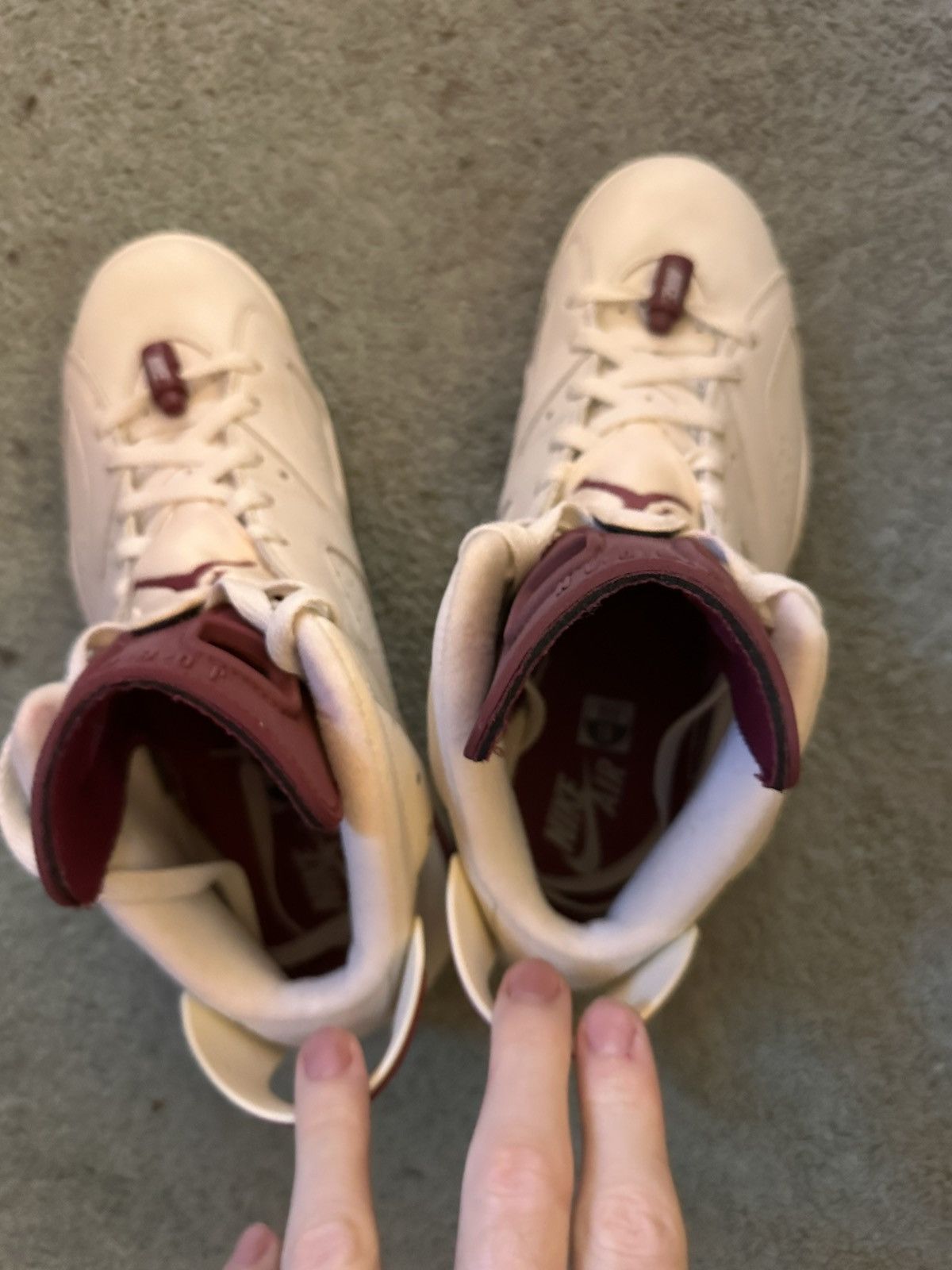 Jordan Brand Jordan 6 Nike air maroon Size US 10 / EU 43 - 4 Thumbnail