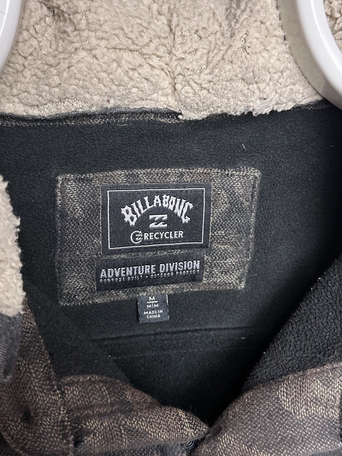 Billabong Billabong Recycler Adventure Division Flannel Hooded Jacket Size US M / EU 48-50 / 2 - 7 Thumbnail