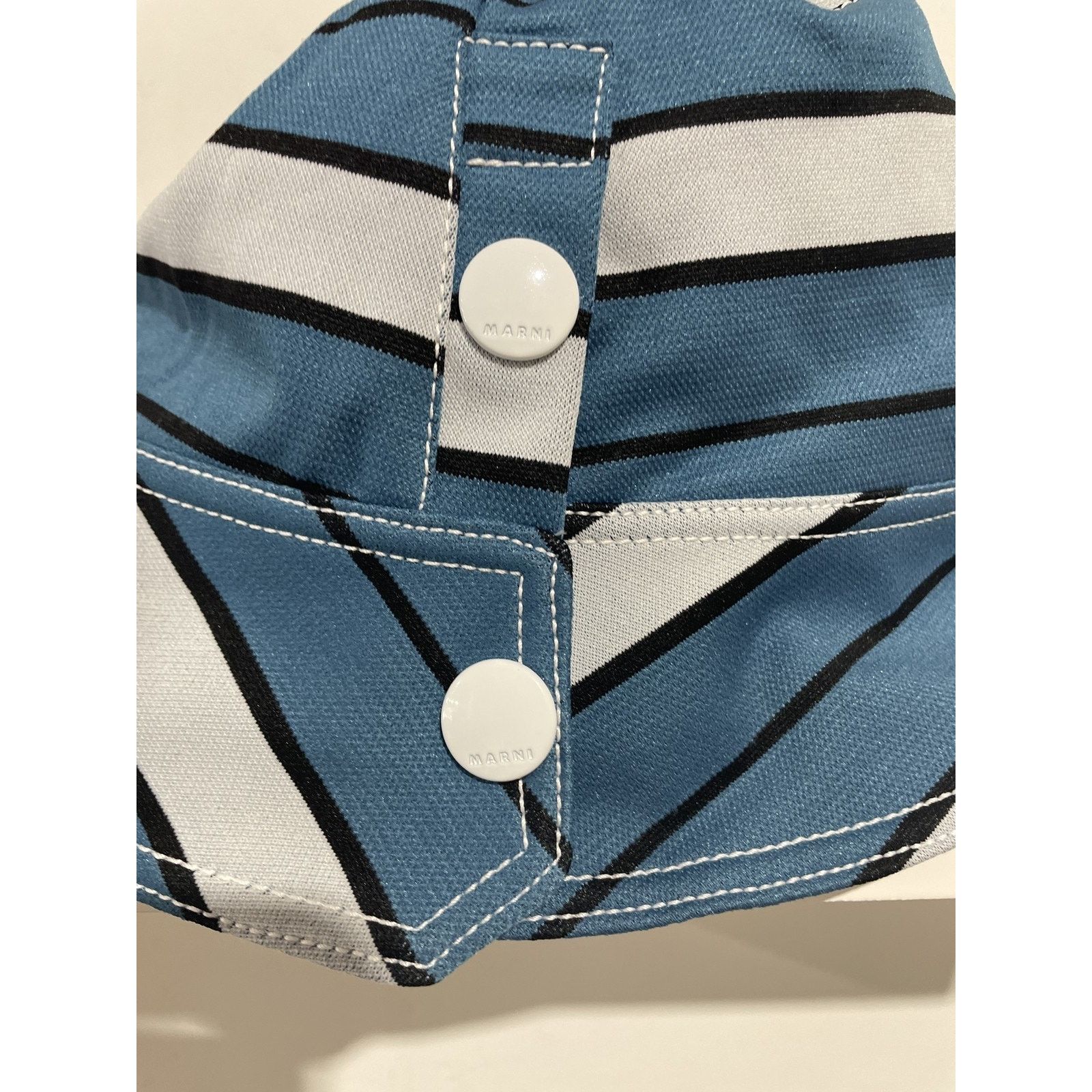 Marni Marni Striped Blue Bucket Hat Size Large Brand New Size ONE SIZE - 2 Thumbnail