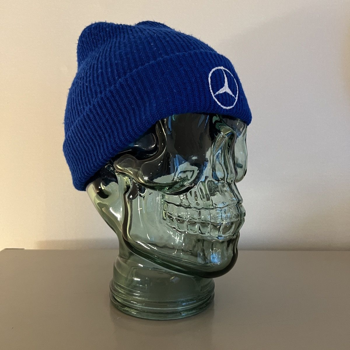 Other Vintage 90s Mercedes Benz Logo Beanie Size ONE SIZE - 7 Thumbnail