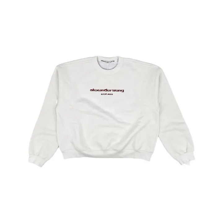 Alexander Wang Alexander Wang SS22 Logo Crewneck Sweatshirt for Women - Size M / US 6-8 / IT 42-44 - 2 Thumbnail