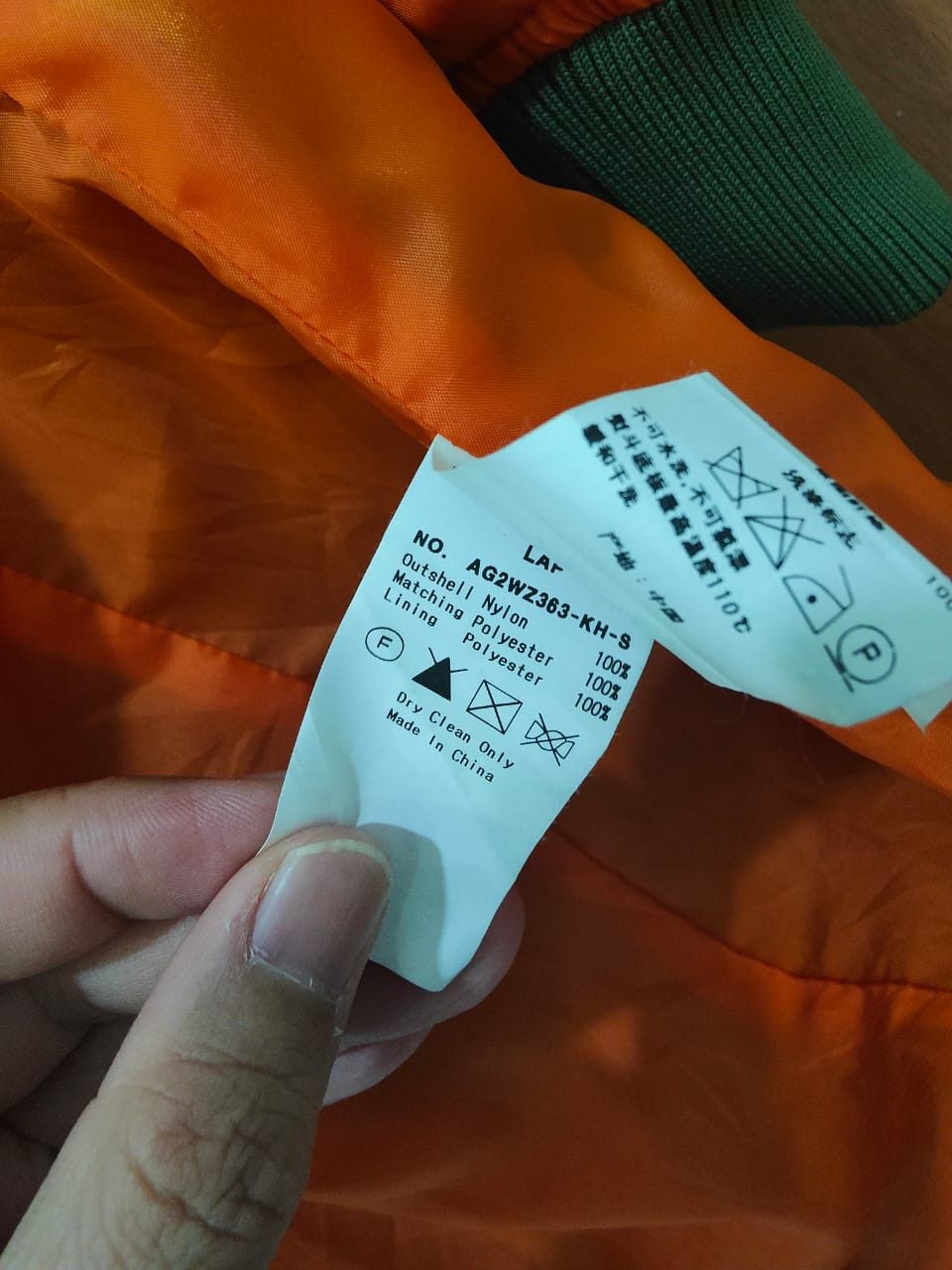 Vintage vintage Los Angeles Project LAP Jacket green orange Size US L / EU 52-54 / 3 - 12 Thumbnail