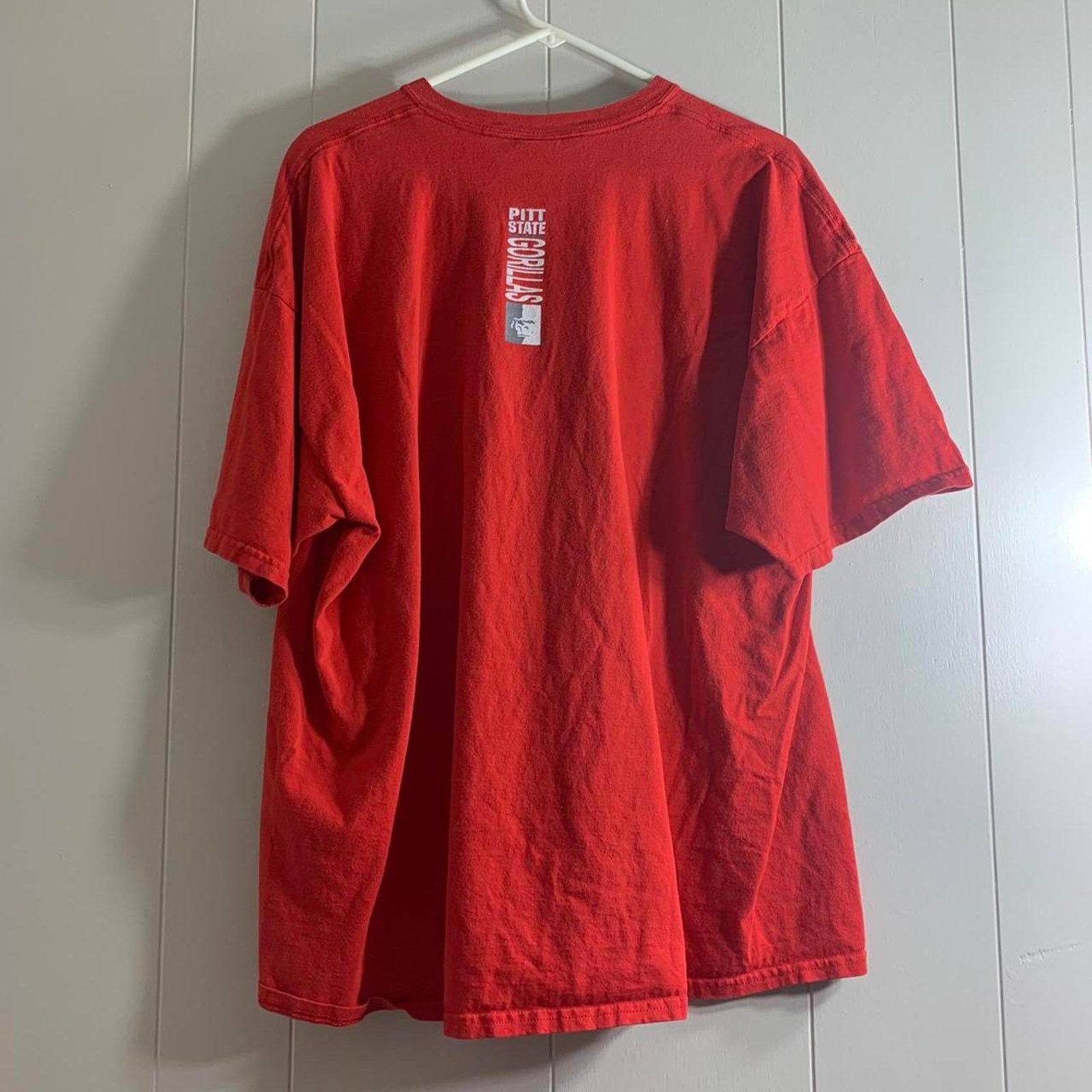 Gildan vintage Y2K 2000s PITT STATE GORILLAS FOOTBALL tee shirt 2XL Size US XXL / EU 58 / 5 - 5 Thumbnail