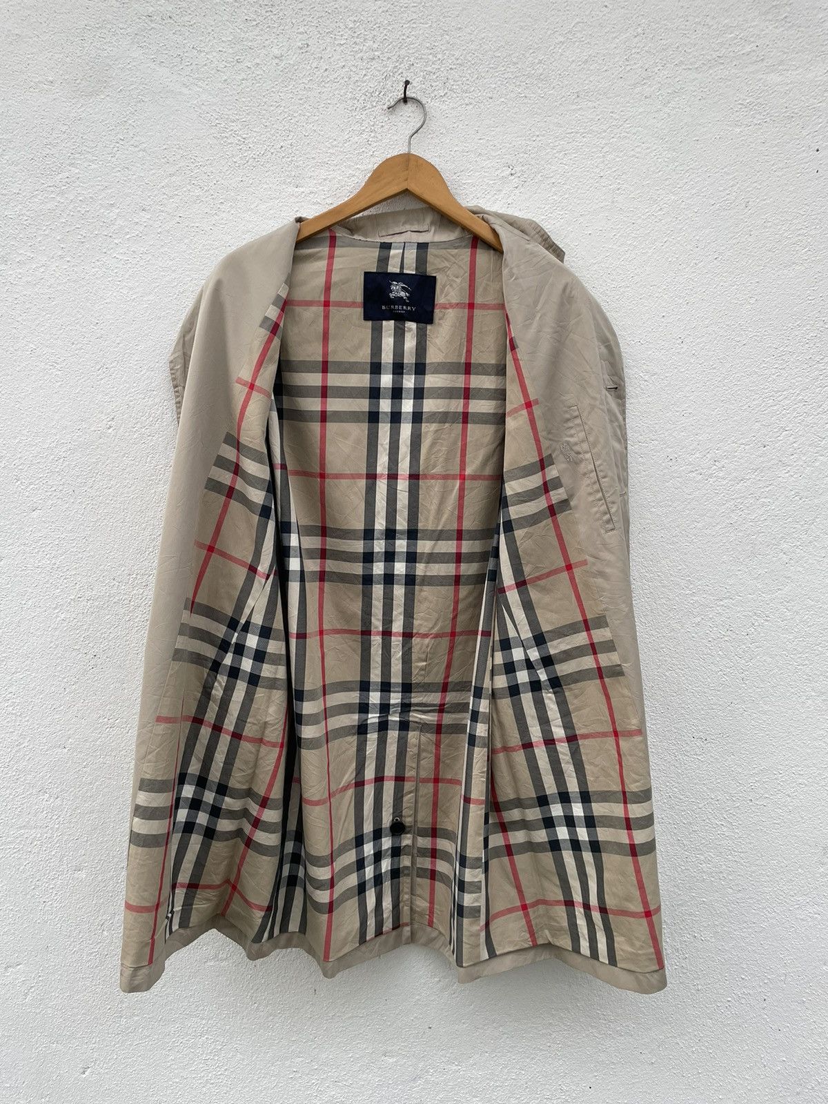 Burberry Burberry London Nova Check Trench Coat Size US M / EU 48-50 / 2 - 1 Thumbnail