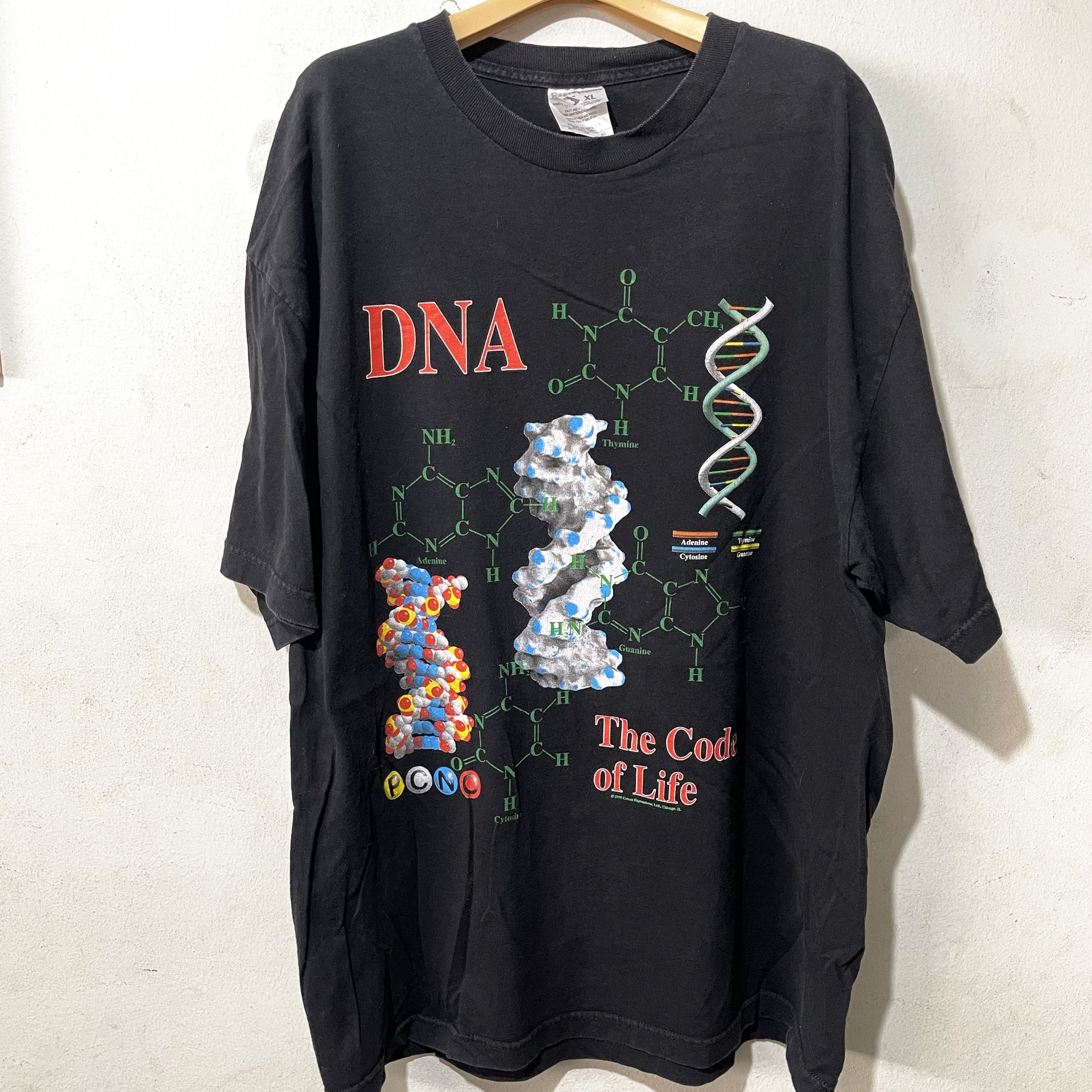 Arts & Science × Vintage Vintage 1996 The Code of Life Shirt Size US XL / EU 56 / 4 - 1 Thumbnail