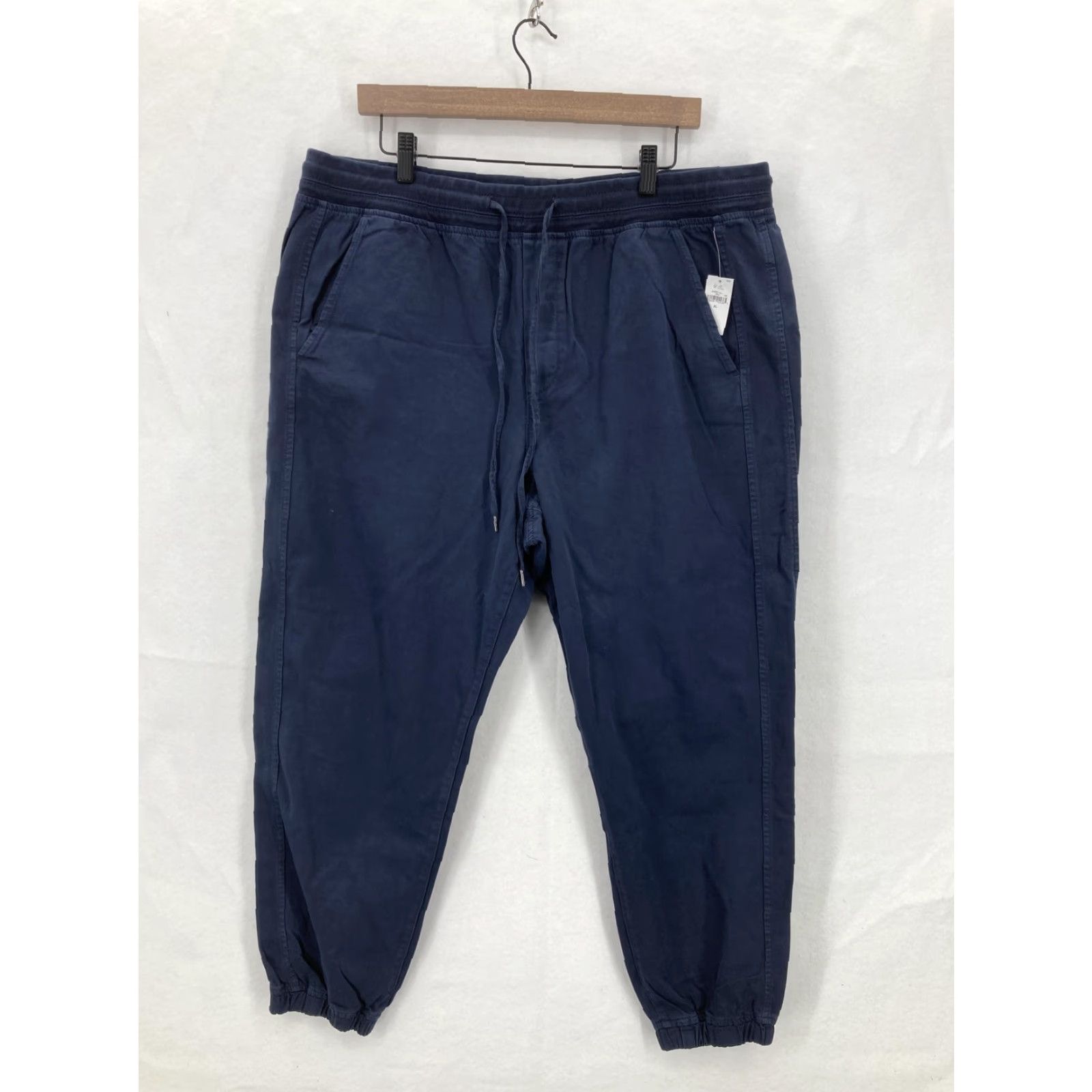 Gap GAP Pants Mens XL Blue Tapestry Navy Rib Pull On Joggers Garment Dyed Casual NWT Size US 36 / EU 52 - 2 Thumbnail