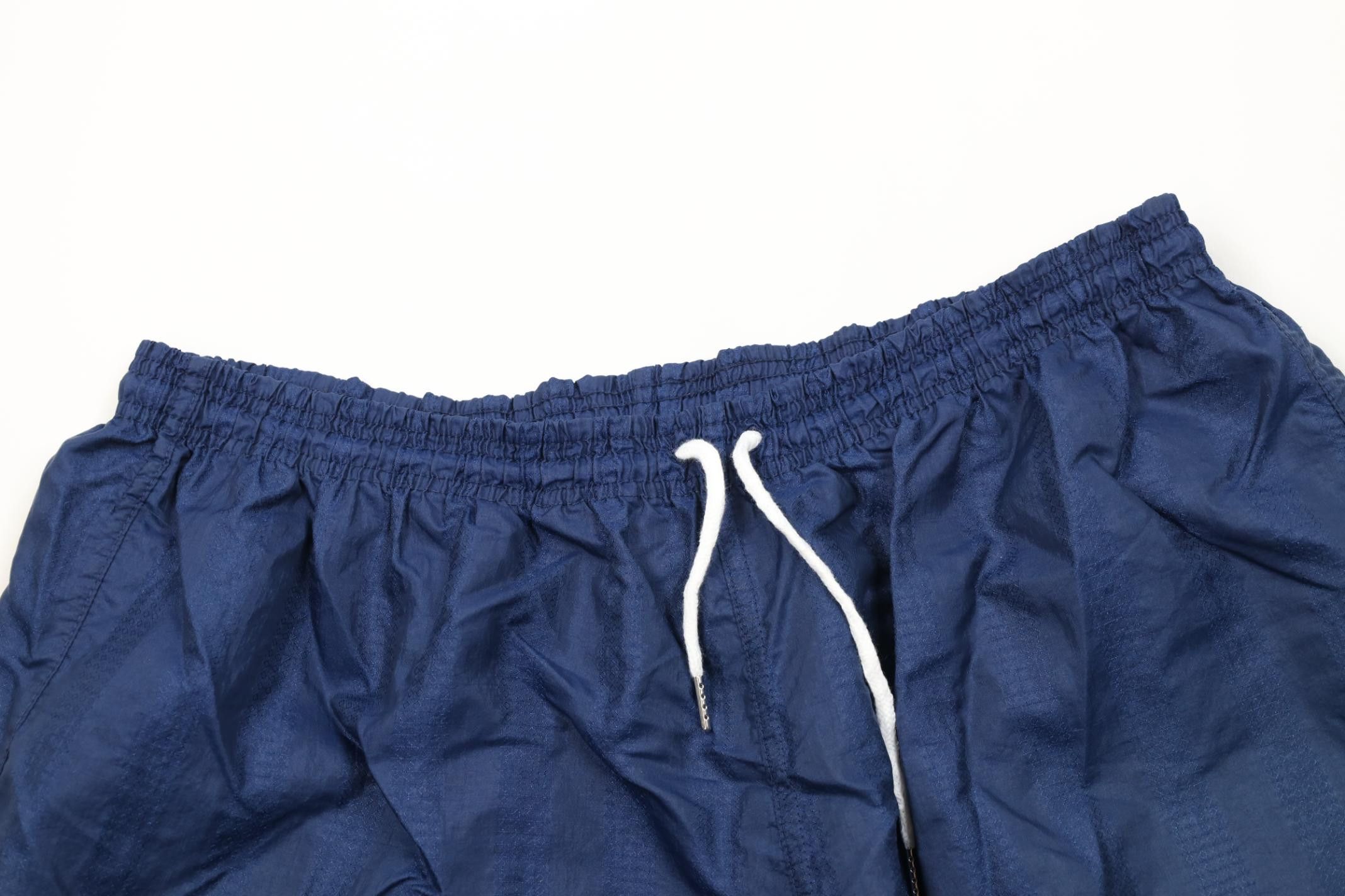 Umbro Vintage 90s Umbro Running Jogging Soccer Shorts Blue Nylon Size US 36 / EU 52 - 2 Thumbnail