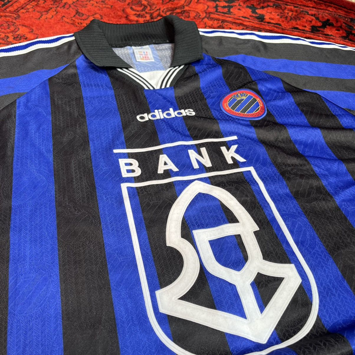 Adidas Vintage Club Brugge 1997/1998 Home Football Adidas Jersey Size US XXL / EU 58 / 5 - 3 Thumbnail