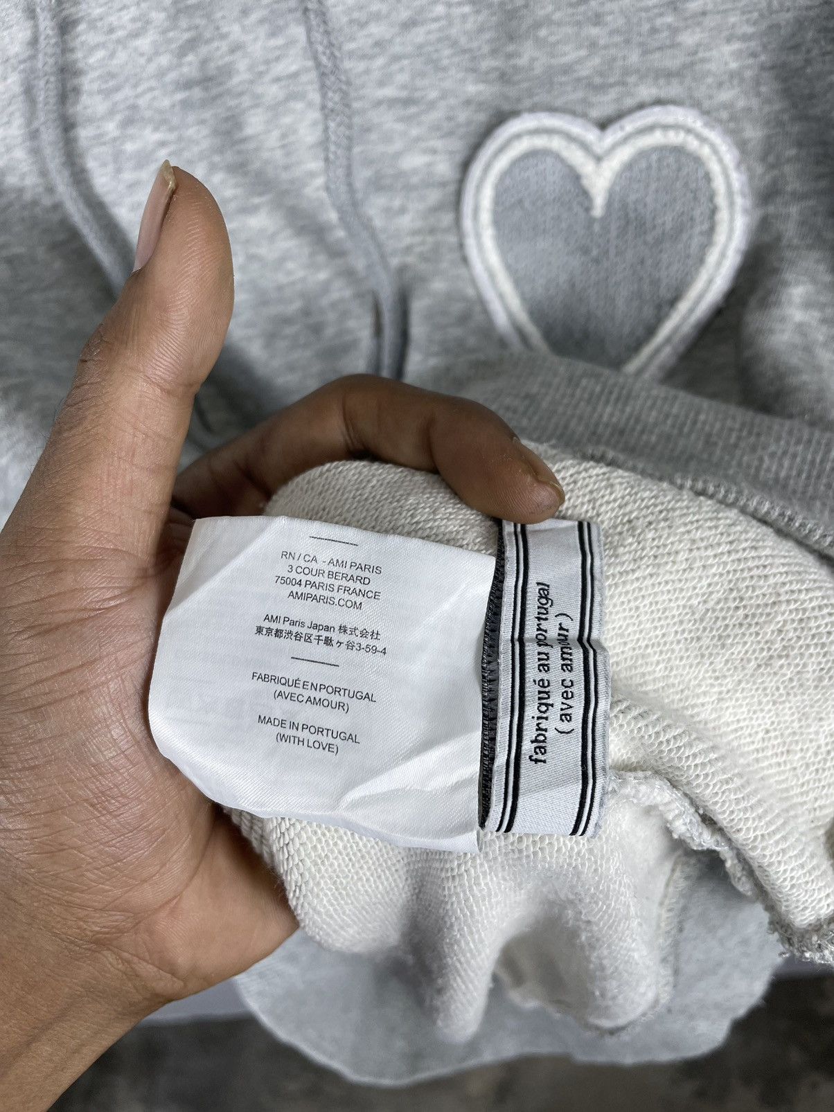 VIP【関税送料無料】希少 Ami Ami Paris Hoodie 関税負担なし☆AMI PARIS アミ パリス AMI DE COEUR パーカー