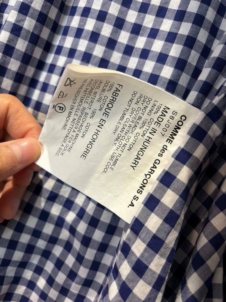 Comme des Garcons Comme Des Garcons Plaid jacket 2505-Nextarrow Size S / US 4 / IT 40 - 3 Thumbnail