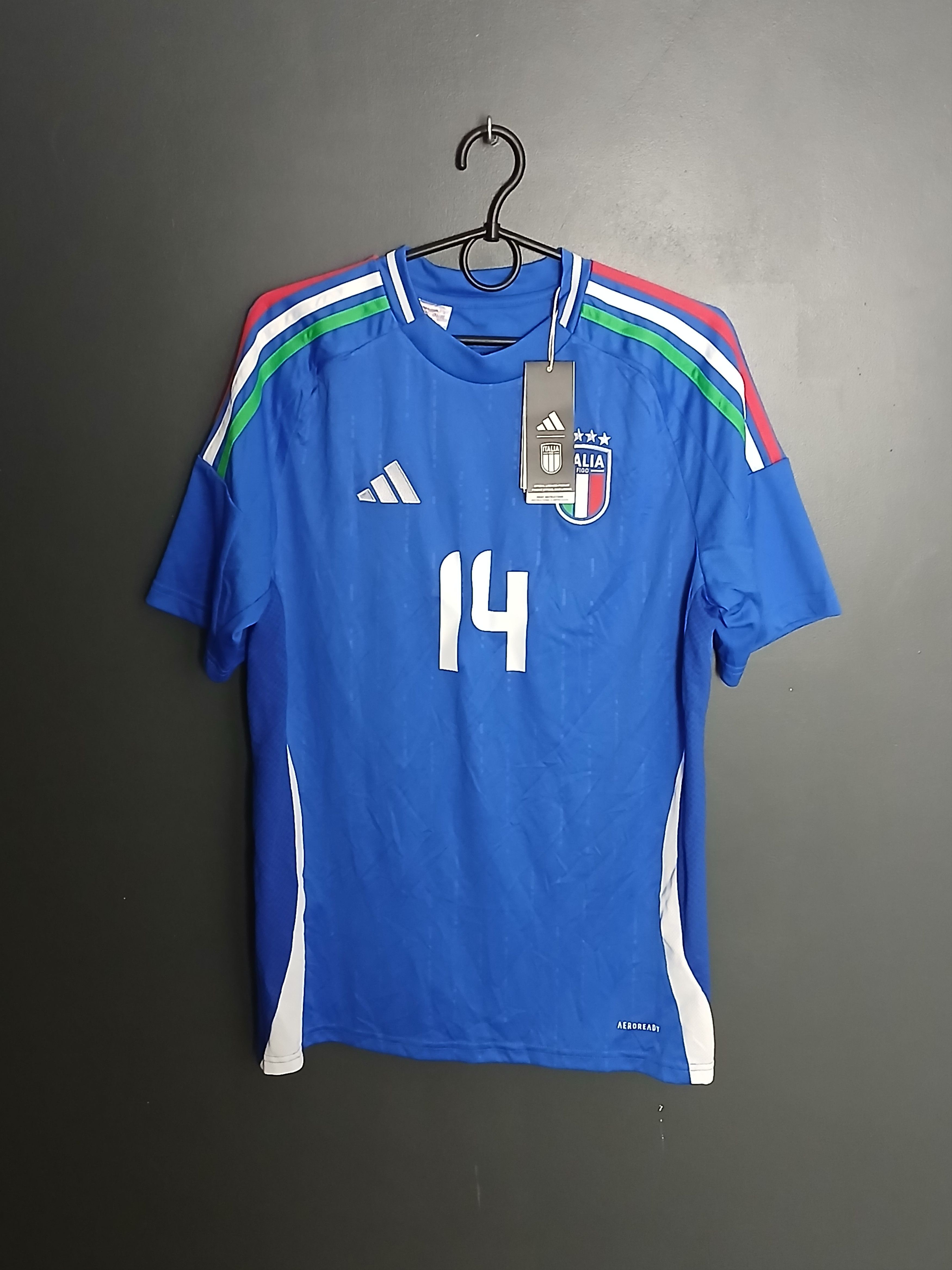 Adidas KIDS Italy National Team 24/25 Home Football Jersey T-Shirt Size US S / EU 44-46 / 1 - 1 Thumbnail