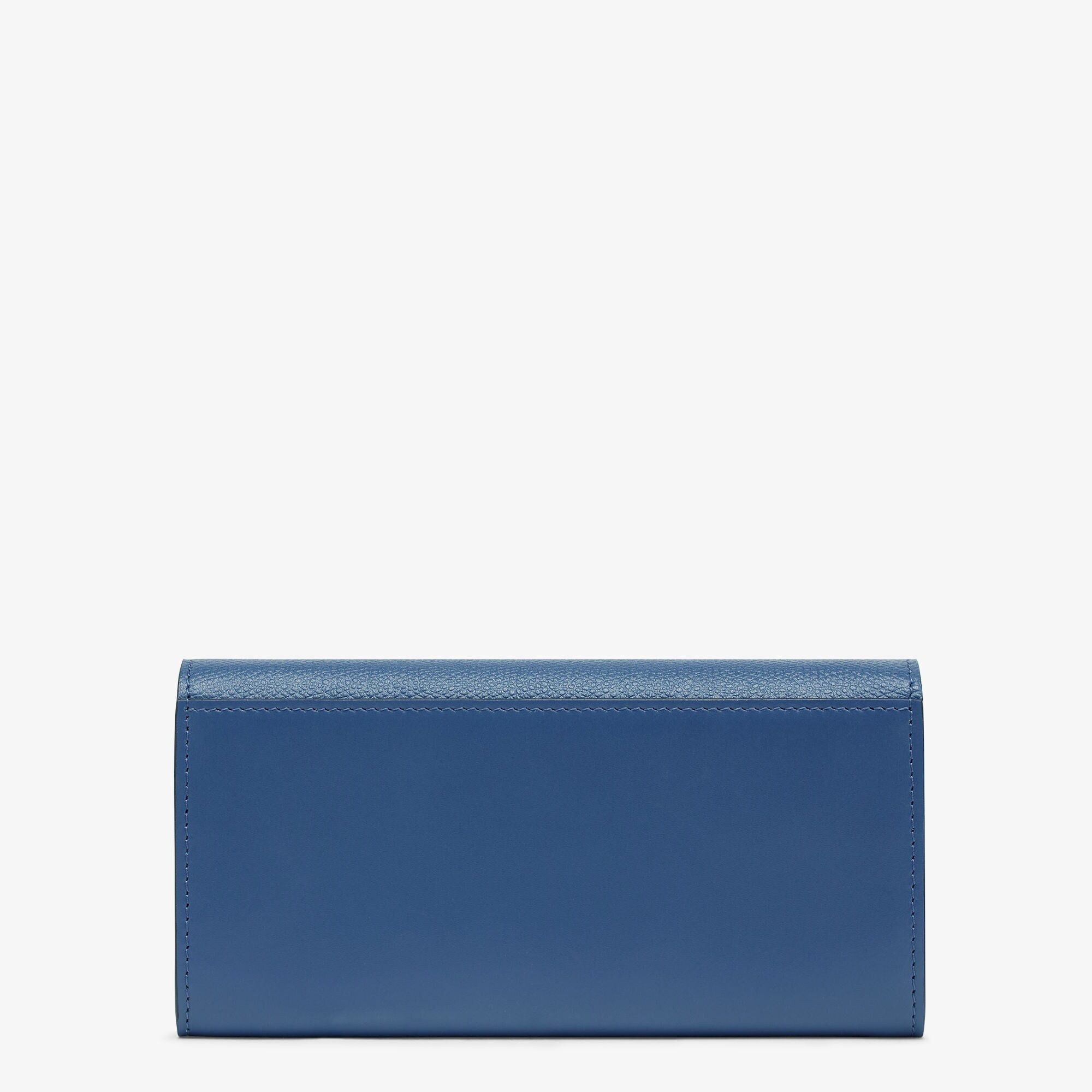 Fendi o1s1wg111225 Size:OS/Ff Continental With Chain in Blue Size ONE SIZE - 3 Thumbnail
