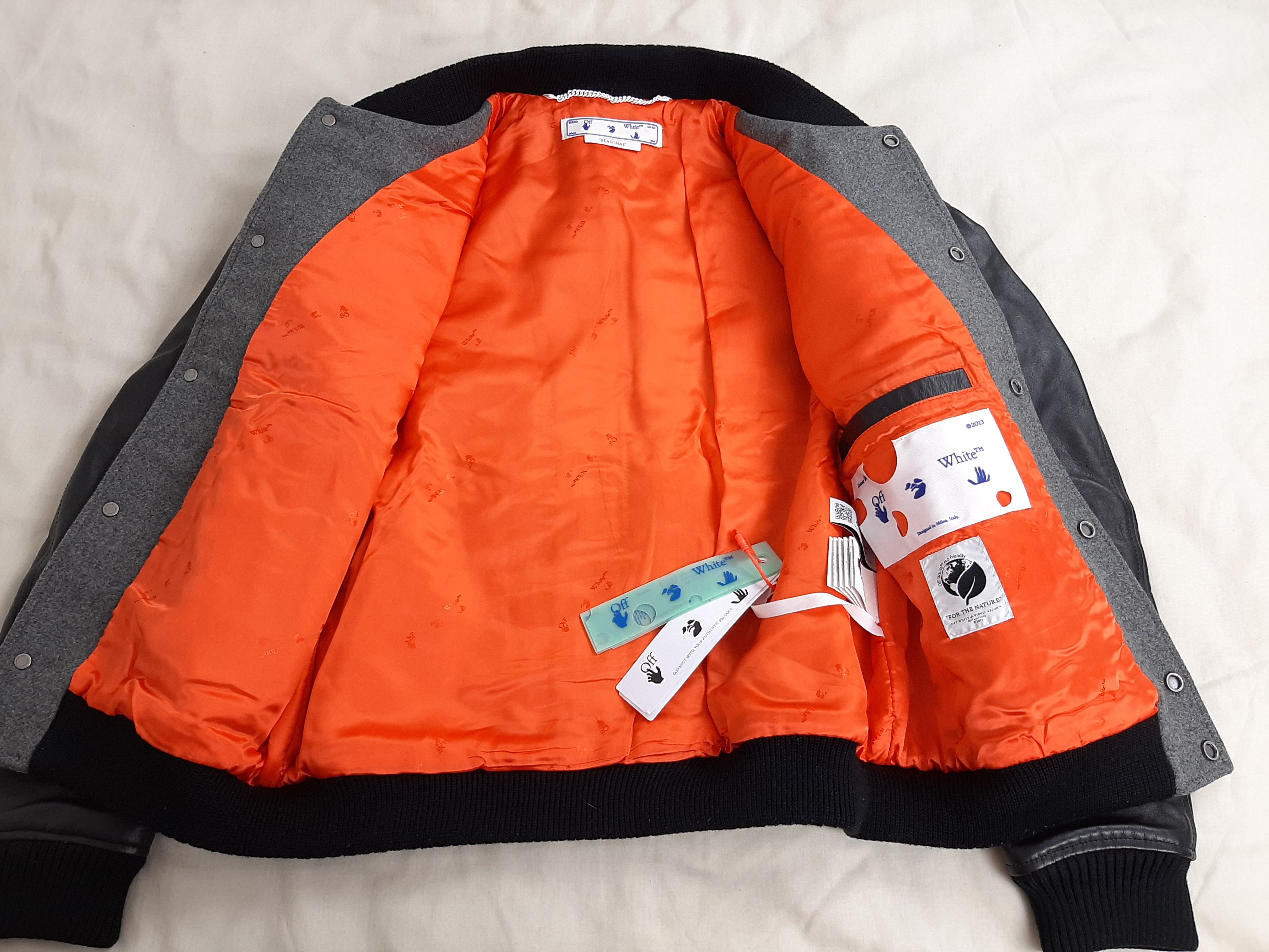 Off-White Off-White Patchwork Varsity Jacket Size M Seen on Ludacris Size US M / EU 48-50 / 2 - 9 Thumbnail