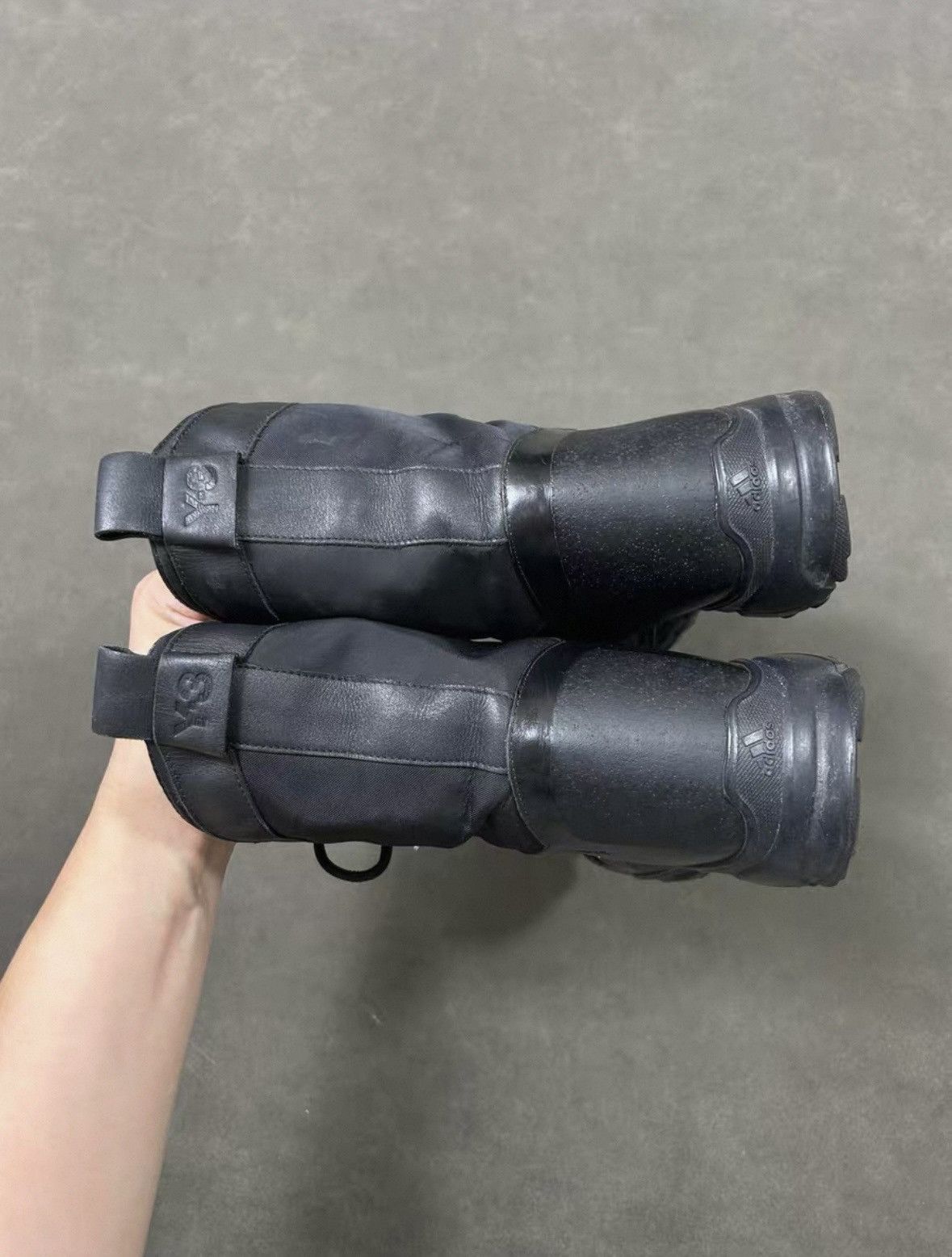 Y-3 yohji yamamoto Y-3 high-top boots Size US 8.5 / EU 41-42 - 3 Thumbnail