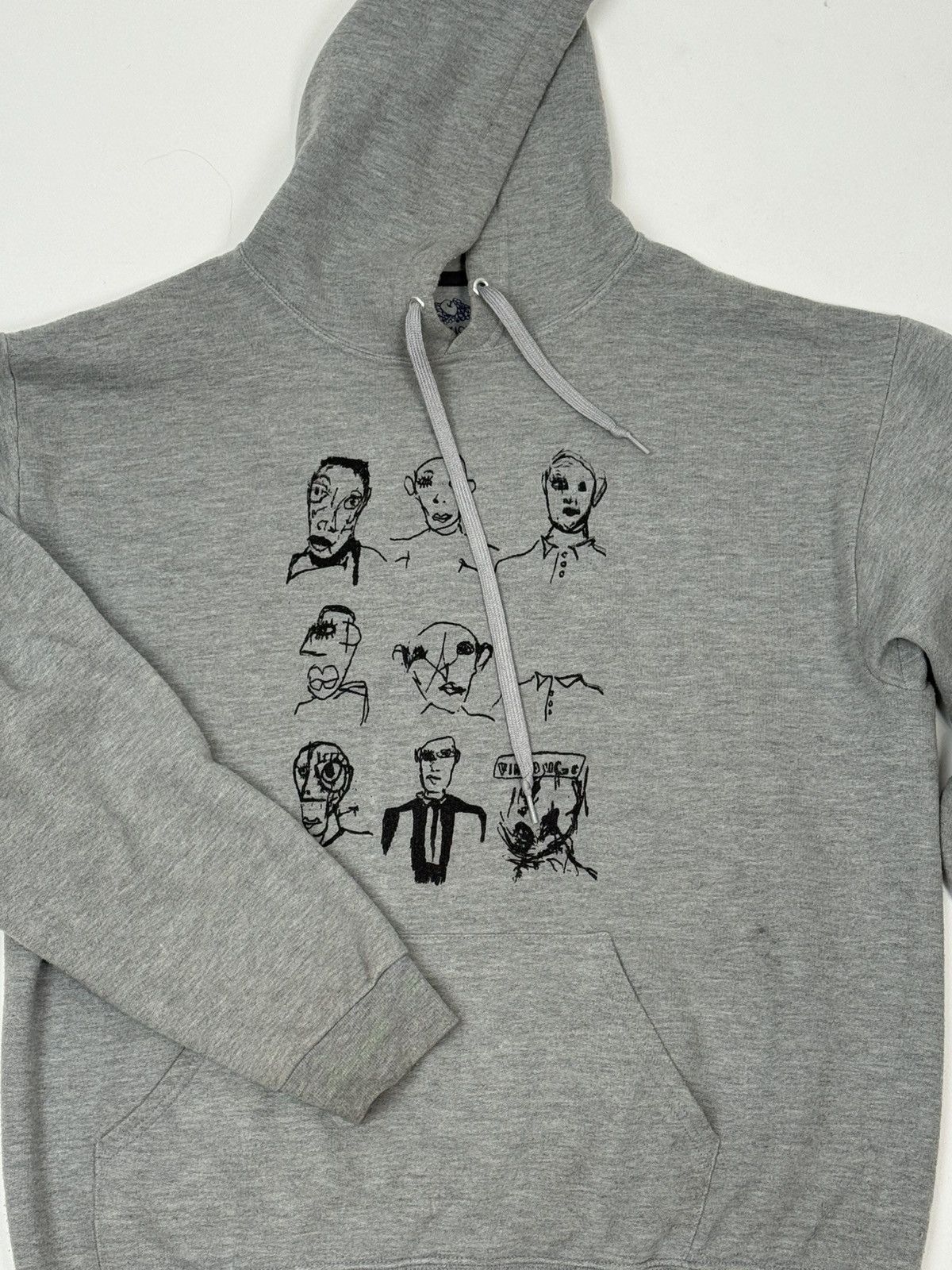 Vintage Vintage gray hoodie Size US L / EU 52-54 / 3 - 1 Thumbnail