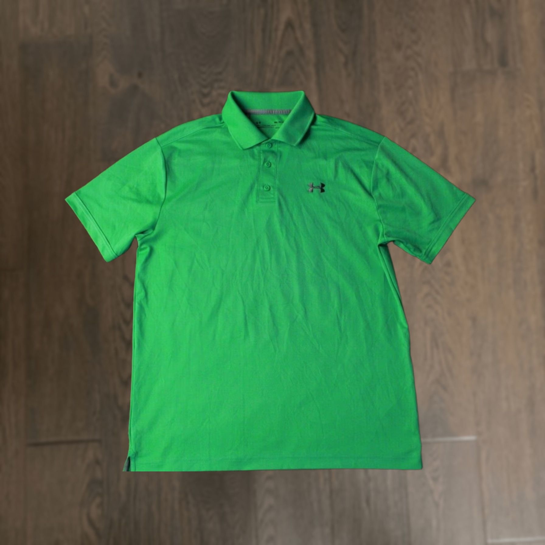 Under Armour Under Armour HeatGear Polo Shirt Men Training Shirt Jersey Original Size M Medium Green Polo Men Regular XS? Size US M / EU 48-50 / 2 - 1 Thumbnail