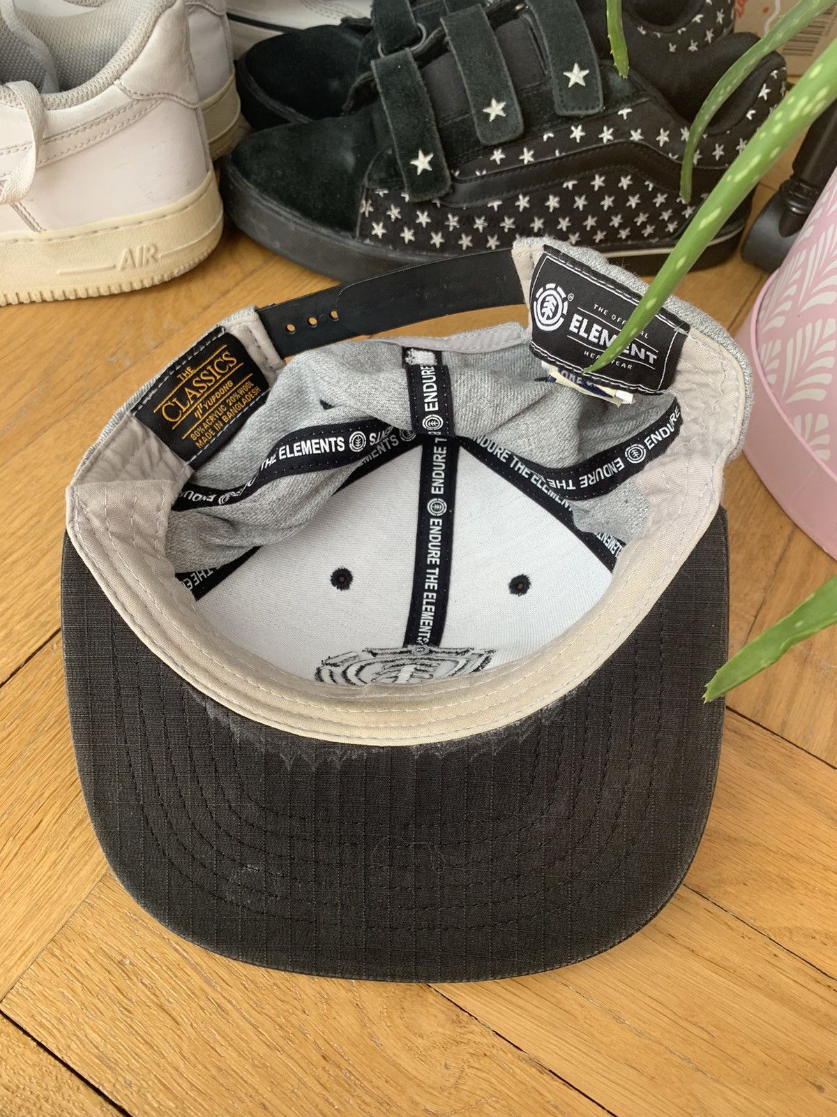 Rap Tees × Vintage Element x Yupoong Classic Snapback Cap Size ONE SIZE - 3 Thumbnail
