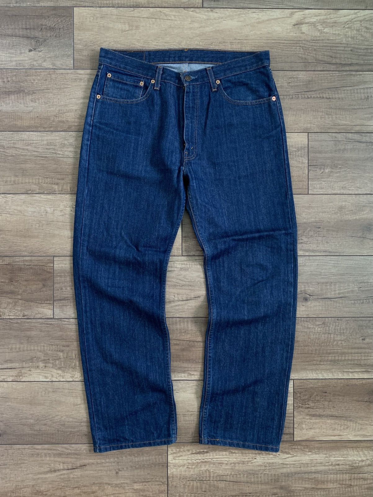 Levi's Vintage Levi's 581 Blue Wide Jeans Denim Pants Size US 34 / EU 50 - 4 Thumbnail