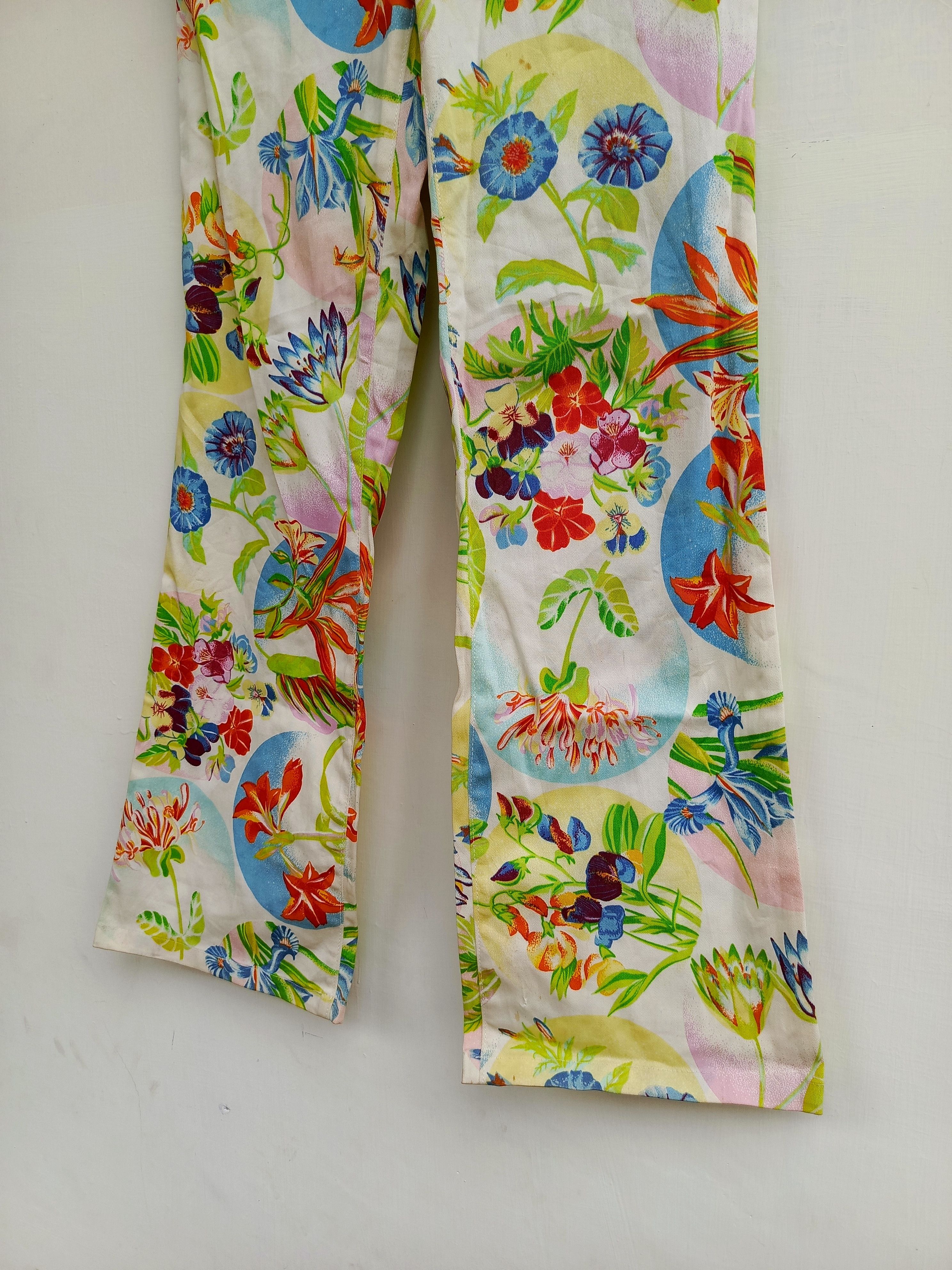 Designer × Kenzo Kenzo floral pants Size 40" / US 18 - 4 Thumbnail