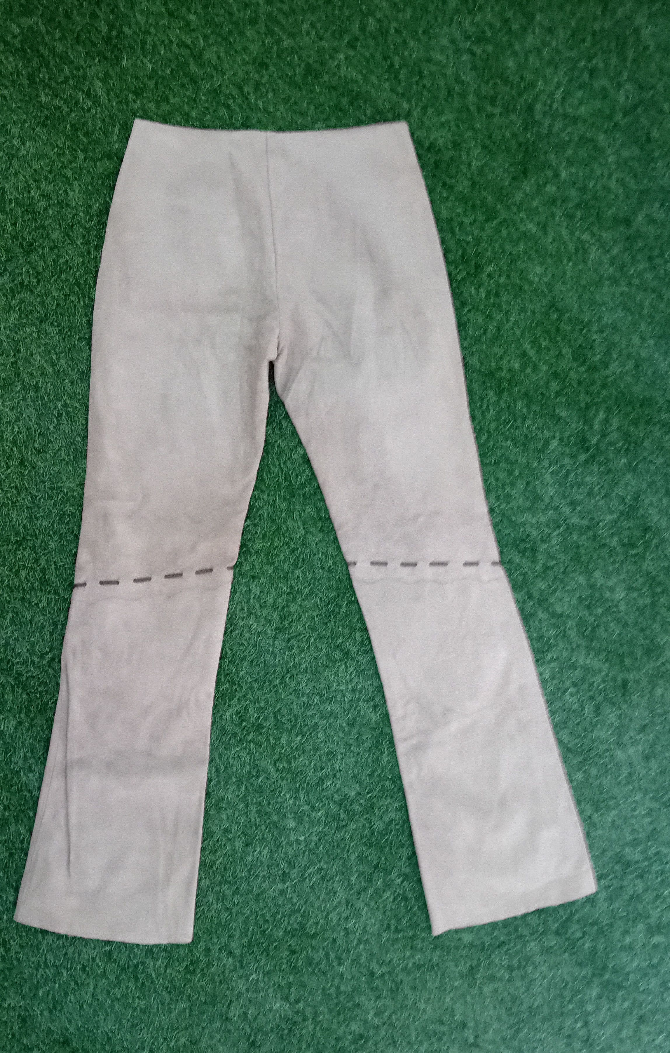 Other A°B°/SOUL° Archive Nude Suede Leather Suit (Blazer+Pants) Size S / US 4 / IT 40 - 12 Thumbnail
