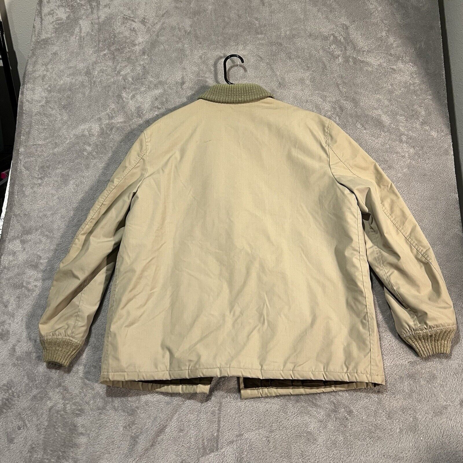McGregor McGregor Ram Jet Jacket Men's 46 Beige Full Zip 70s Coat Size US XL / EU 56 / 4 - 6 Thumbnail