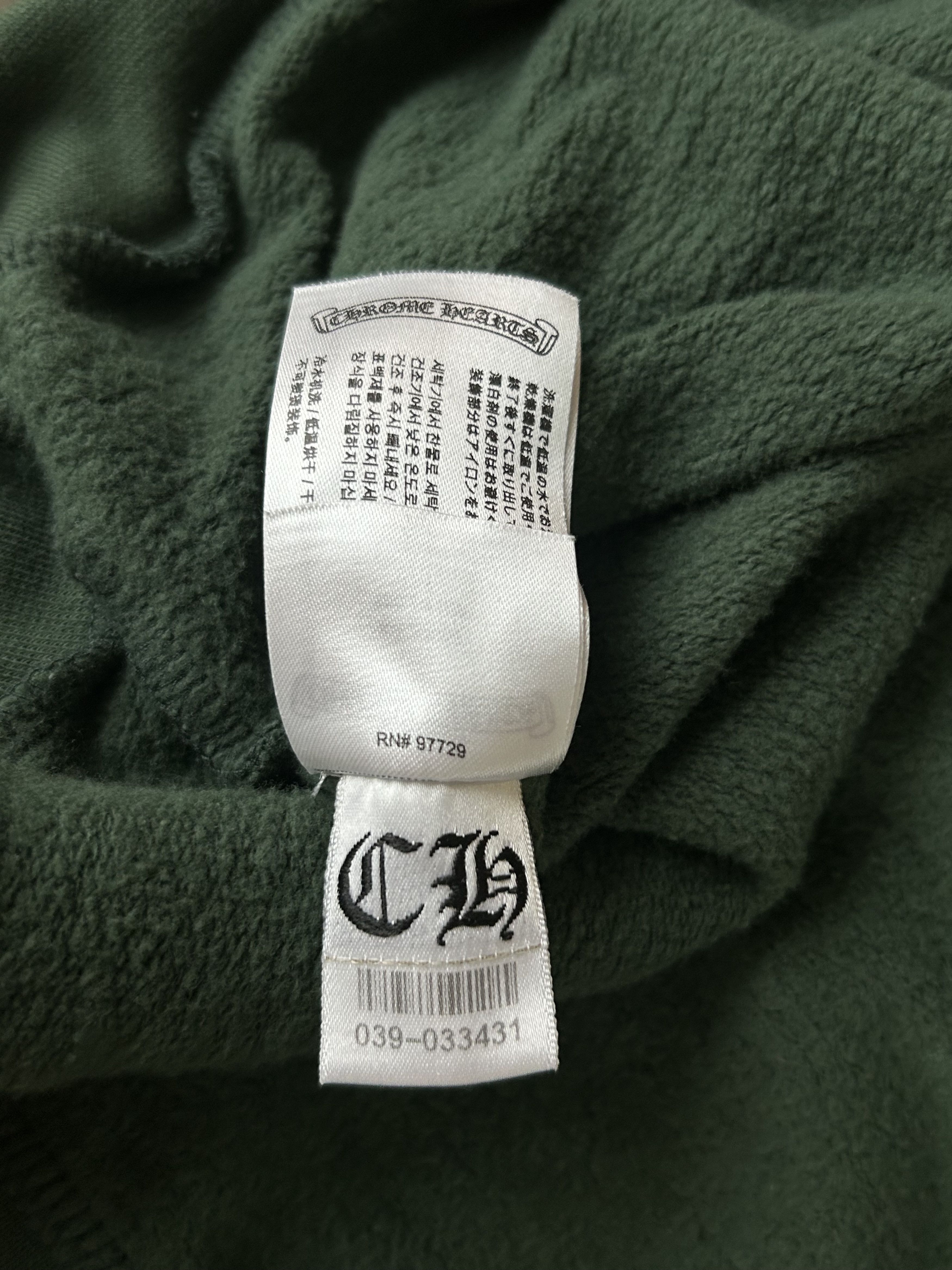 Chrome Hearts Chrome Hearts Green & Yellow T-Bar Logo Hoodie Size US XL / EU 56 / 4 - 7 Thumbnail