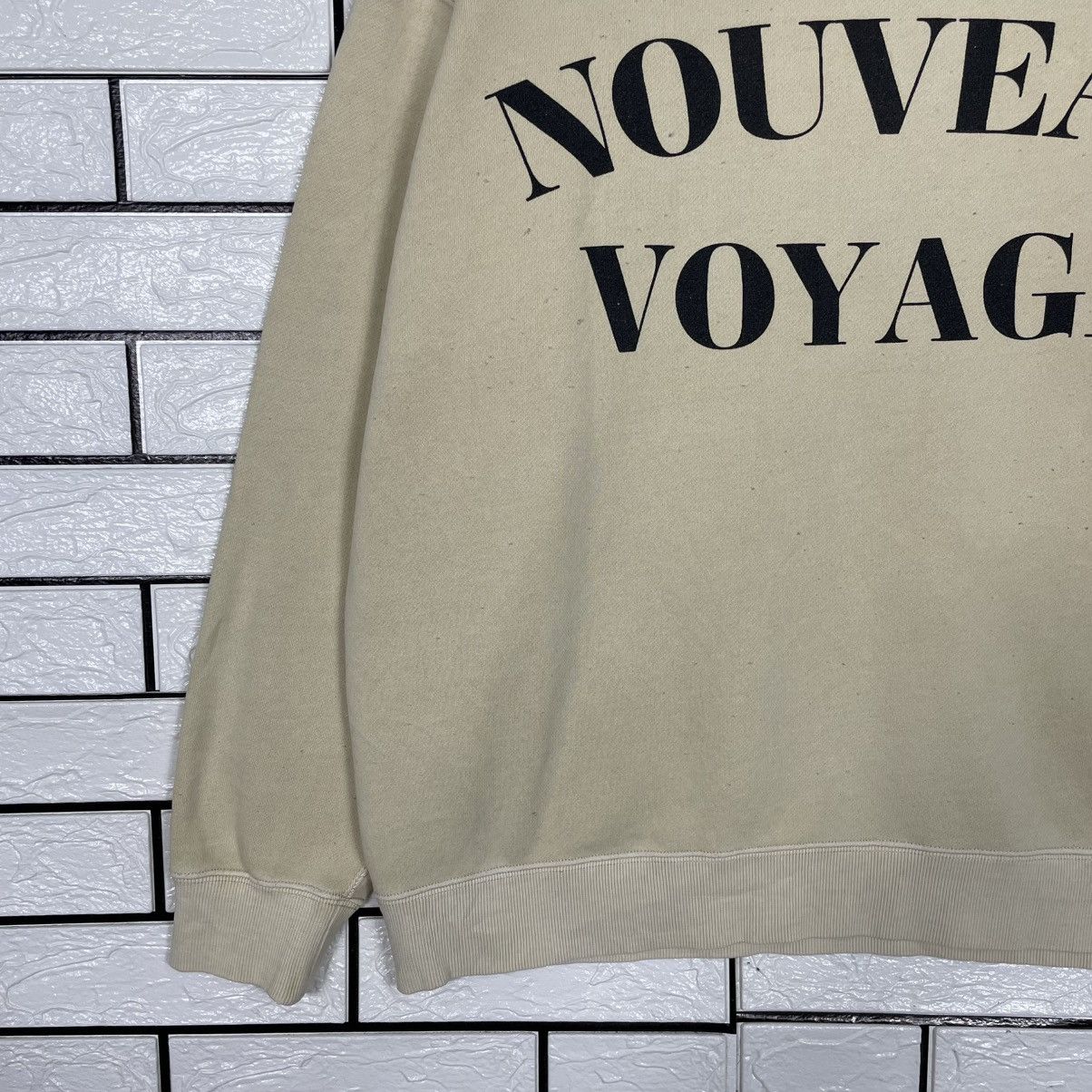 Japanese Brand Un Nouveau Voyage Crewneck Sweatshirt Size US M / EU 48-50 / 2 - 3 Thumbnail